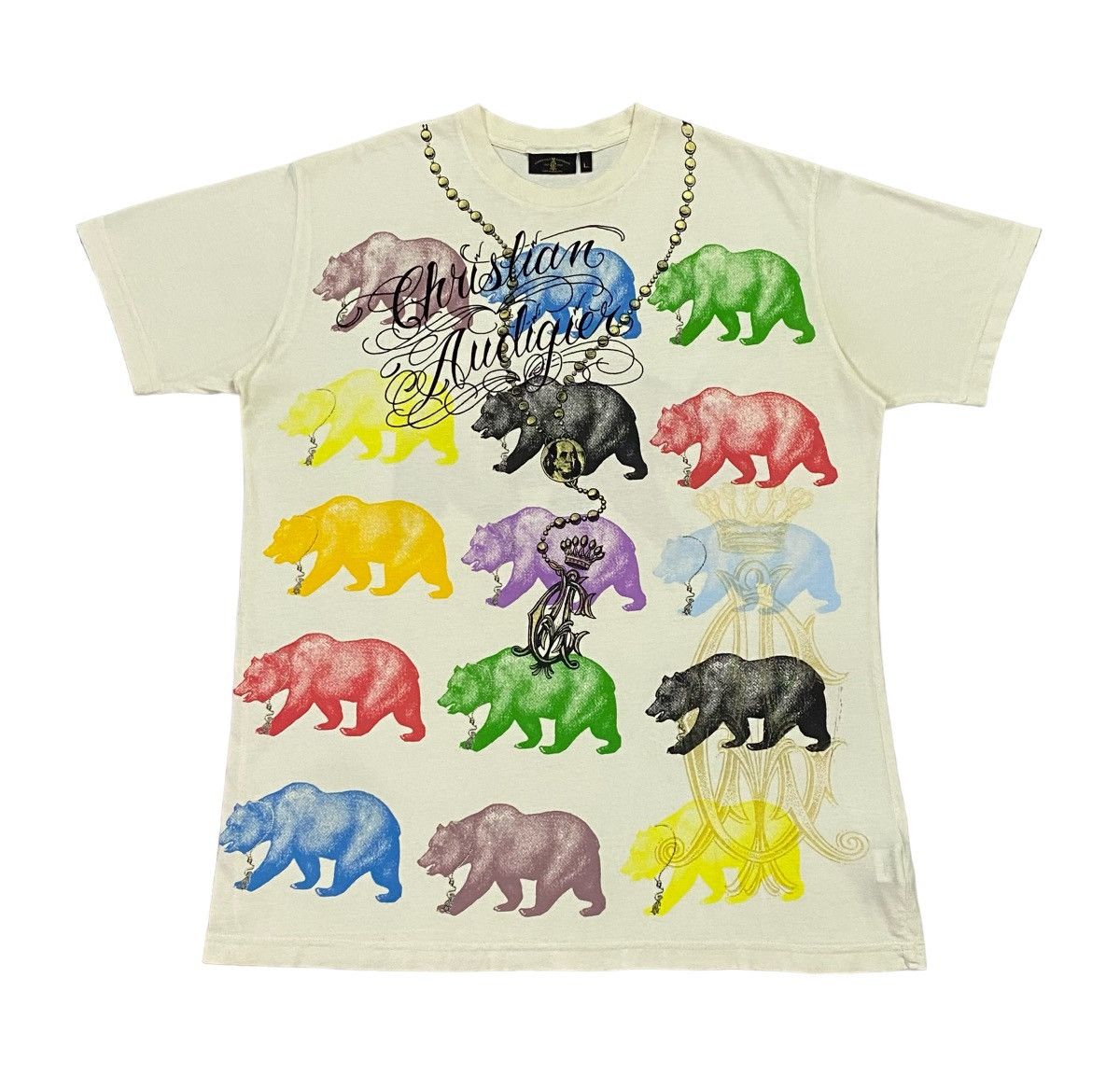 Christian Audigier Christian Audigier Bear Shirt Size US L / EU 52-54 / 3 - 2 Thumbnail