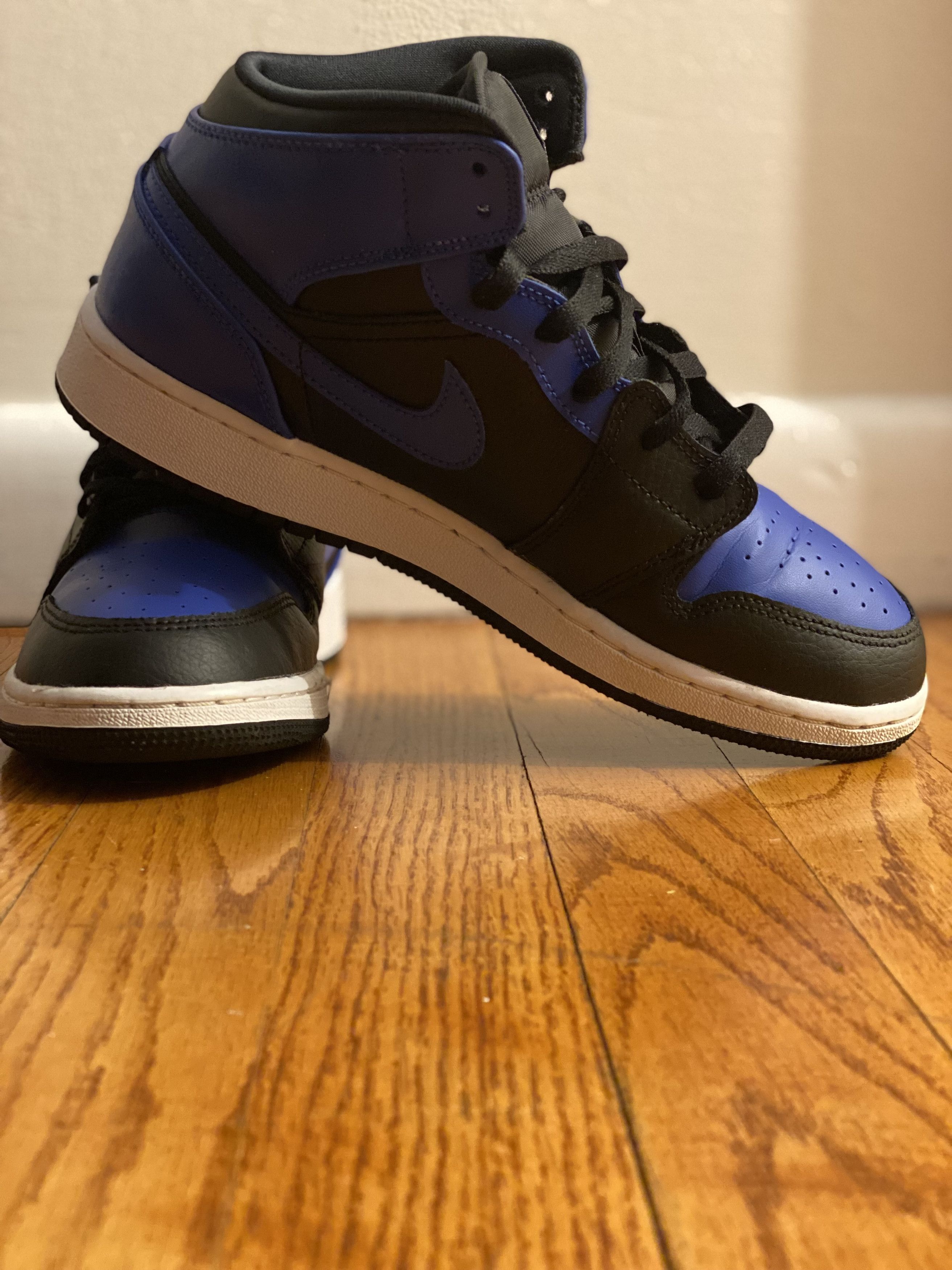 image of Jordan Nike Royal Ones Shoes in Royal Blue, Men's (Size 6)