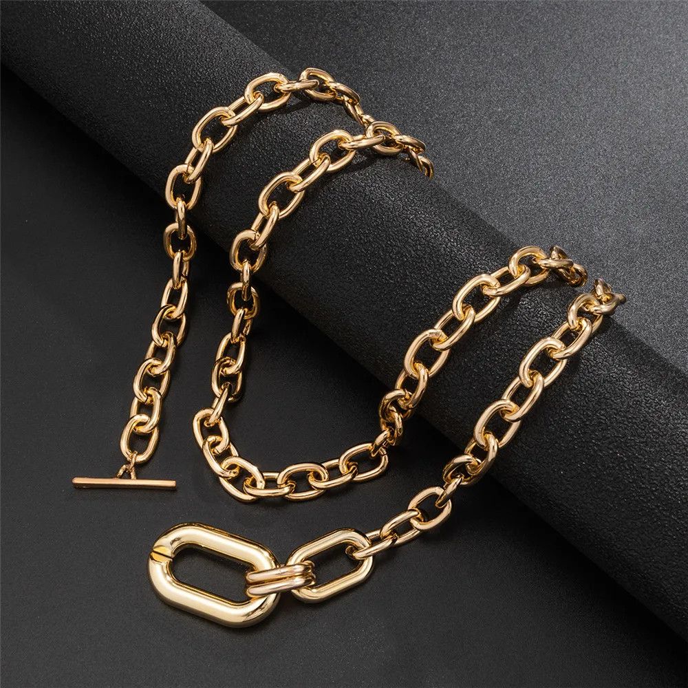 Other Chunky Chain OT Buckle Necklace Size ONE SIZE - 3 Thumbnail