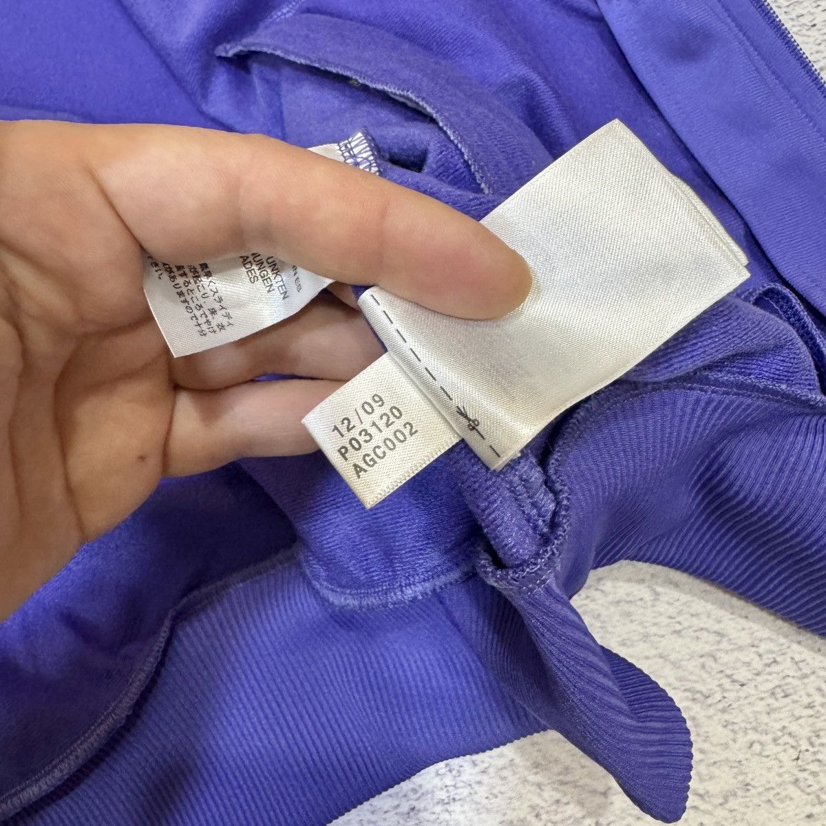 Adidas × Vintage Adidas Track Top Zip Purple L size Size US L / EU 52-54 / 3 - 11 Thumbnail