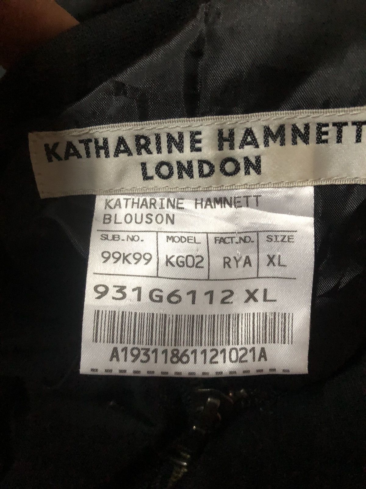 Katharine Hamnett London Katherine Hamnett London Bono Jacket Size US M / EU 48-50 / 2 - 3 Thumbnail