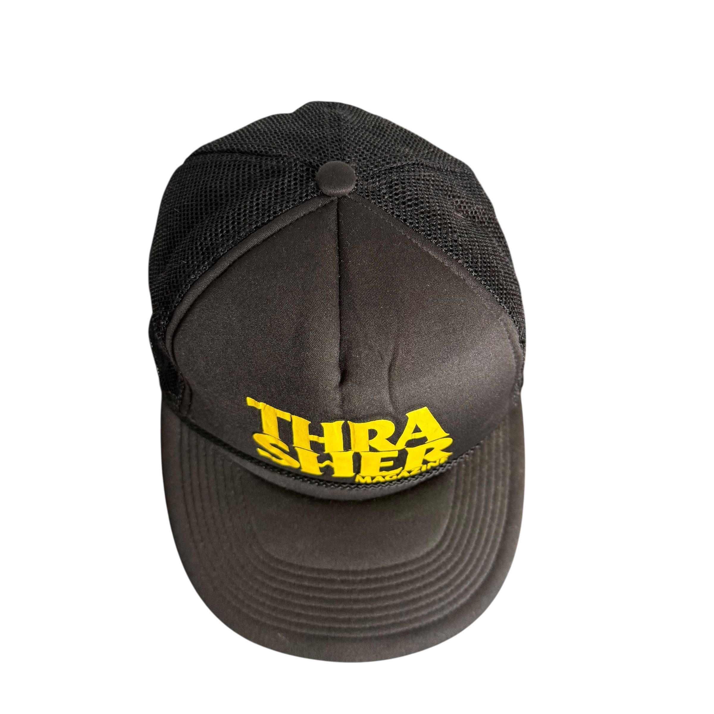 Thrasher 🔥RARE🔥Vintage Thrasher Magazine Skateboard Trucker Hat Cap Size ONE SIZE - 2 Thumbnail