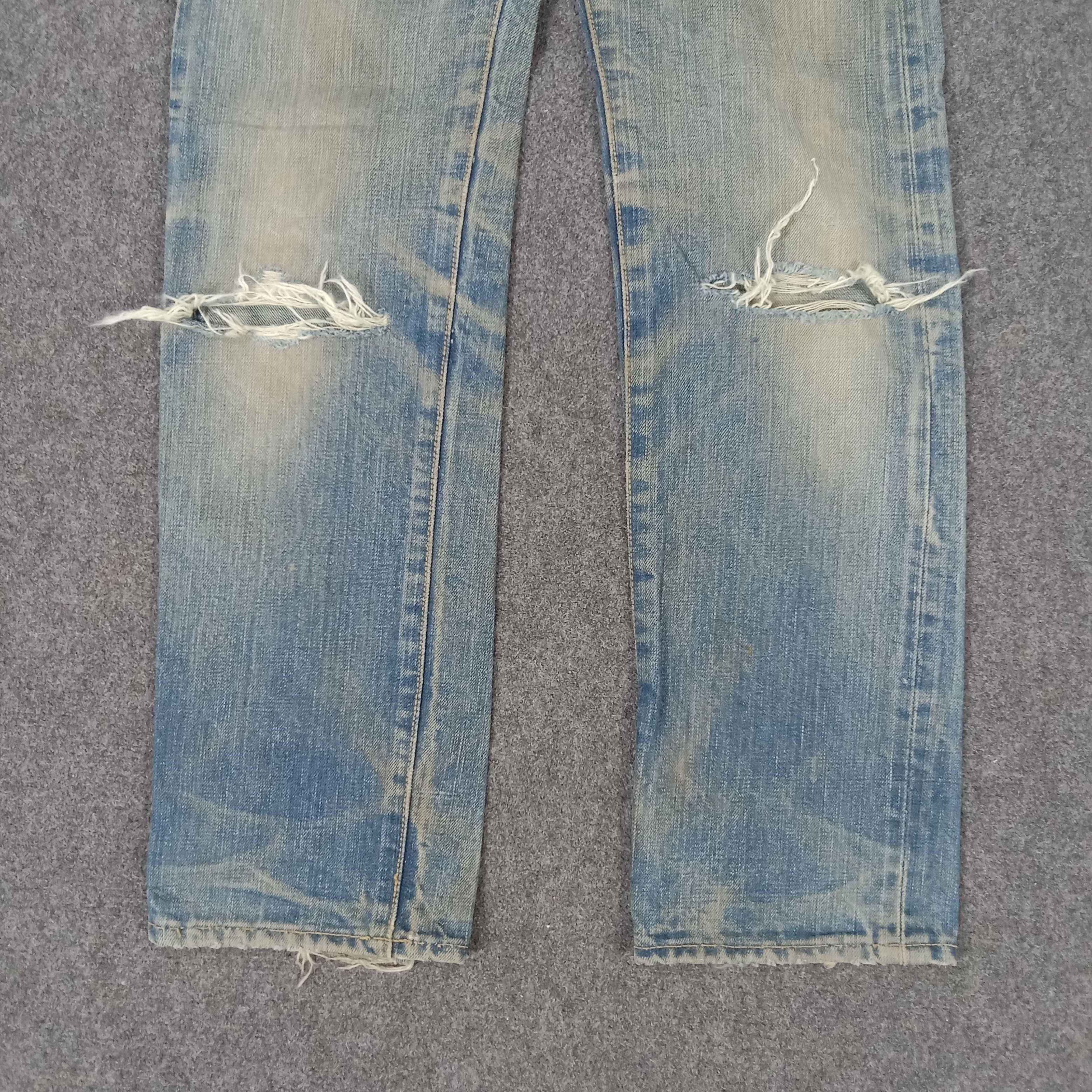 Edwin × Vintage Edwin American Distressed Style Denim Jeans Size US 26 / EU 42 - 5 Thumbnail