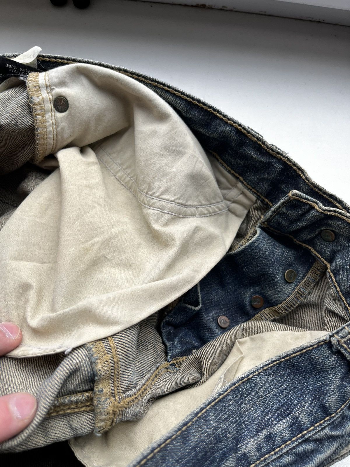 Quiksilver Quiksilver denim pants vintage 90s Size US 33 - 23 Thumbnail