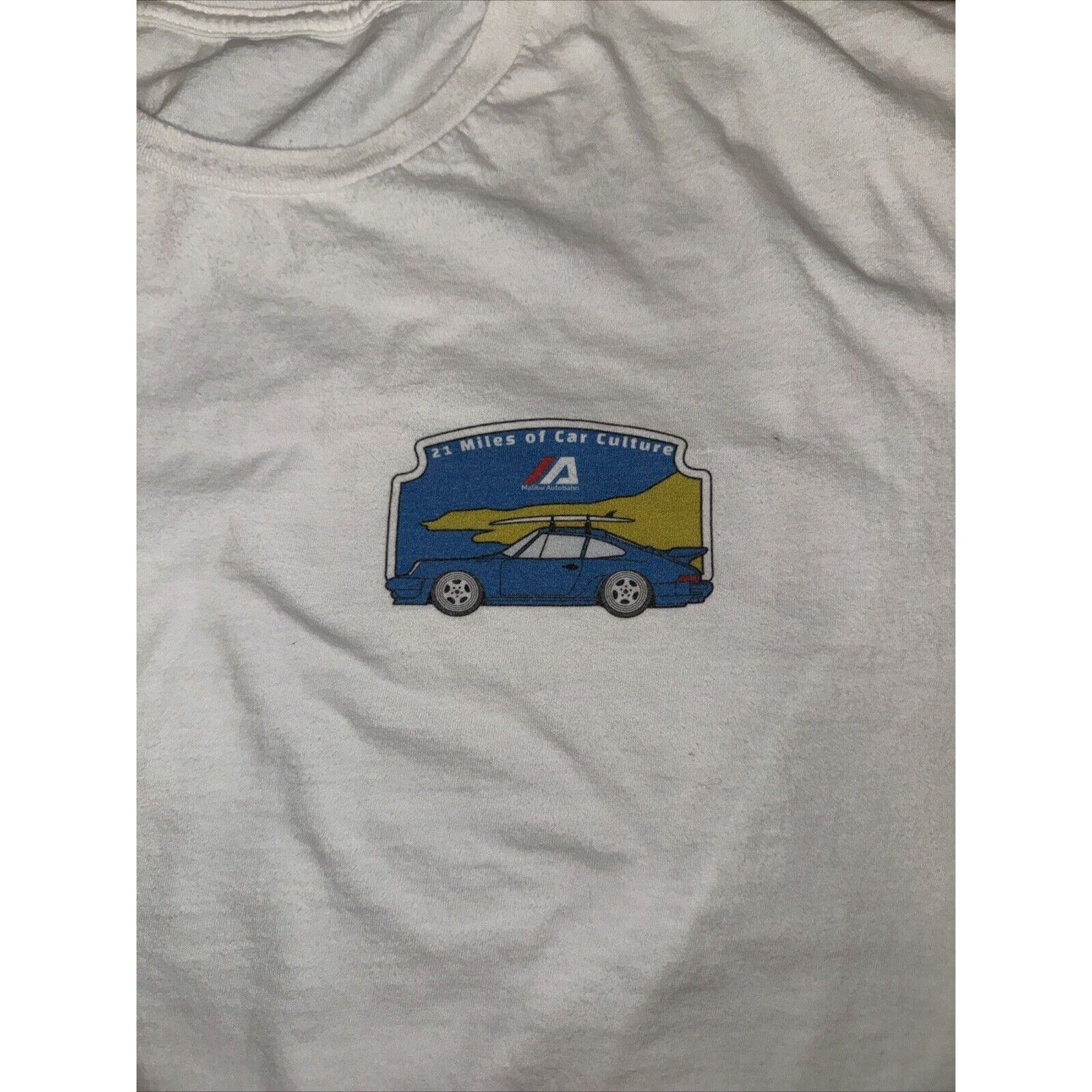 Japanese Brand × Vintage Malibu Car Week T-Shirt 23x28 Measured XL Cut Tag White Size US XXL / EU 58 / 5 - 2 Thumbnail