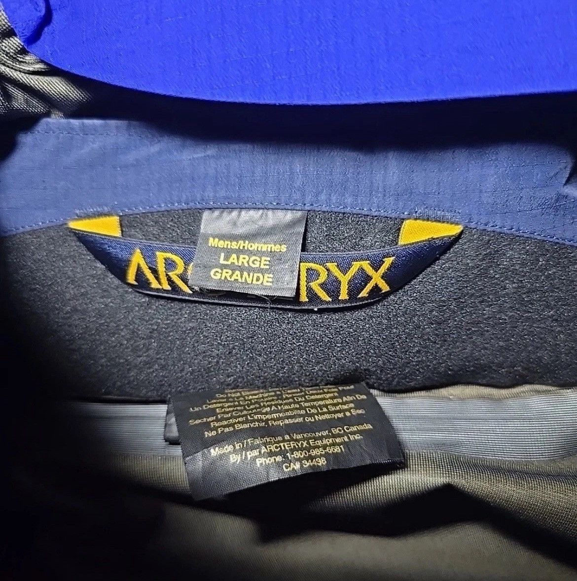 Arc'teryx 2004 Arc’teryx Theta Ar Gore-Tex Jacket Too Blue Hard Shell Size US L / EU 52-54 / 3 - 18 Thumbnail