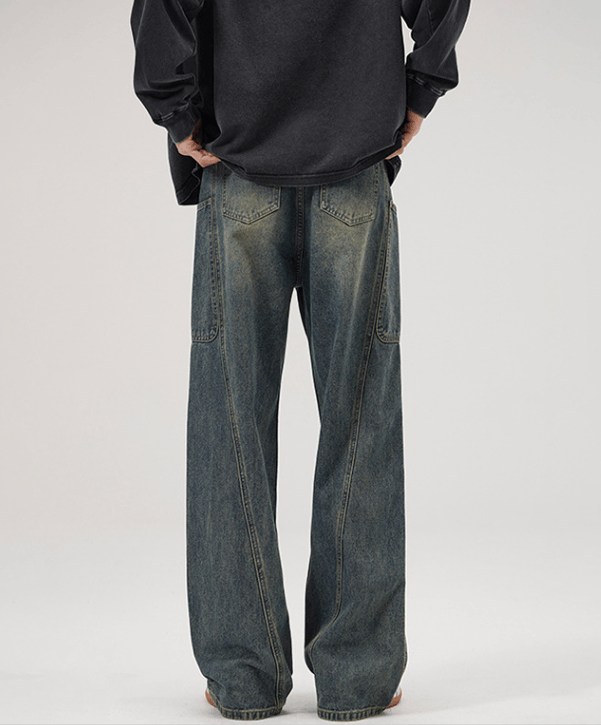 Japanese Brand × Jean Men's retro multi-pocket cleanfit cargo jeans Size US 32 / EU 48 - 6 Thumbnail
