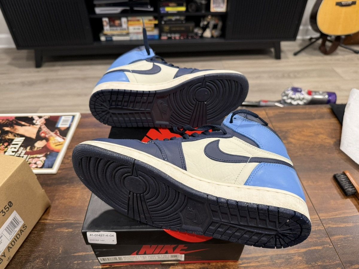 Jordan Brand Nike Jordan 1 High Obsidian 9.5 Size US 9.5 / EU 42-43 - 10 Thumbnail