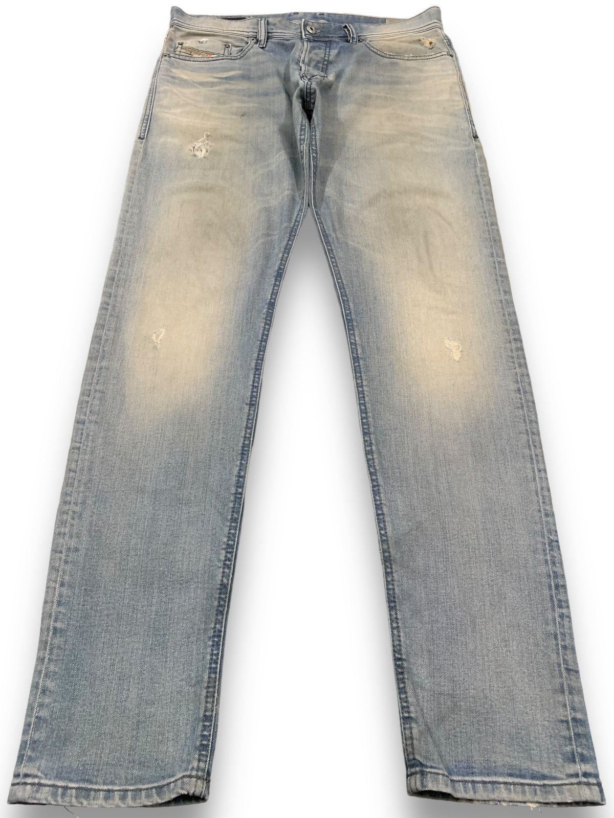 Diesel Vintage Diesel Industry Tepphar Mud Wash Ripped Grunge Jeans Size US 32 / EU 48 - 1 Thumbnail