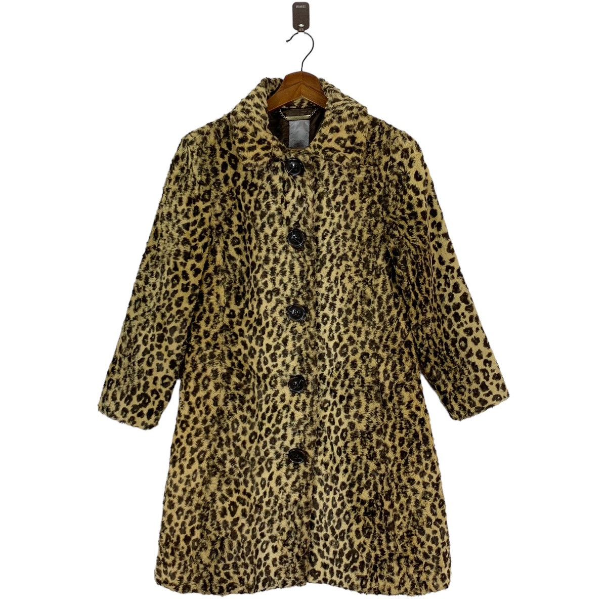 Designer × Mango Penelope And Monica Cruz MNG Leopard Design Women Overcoat Size XS / US 0-2 / IT 36-38 - 1 Thumbnail