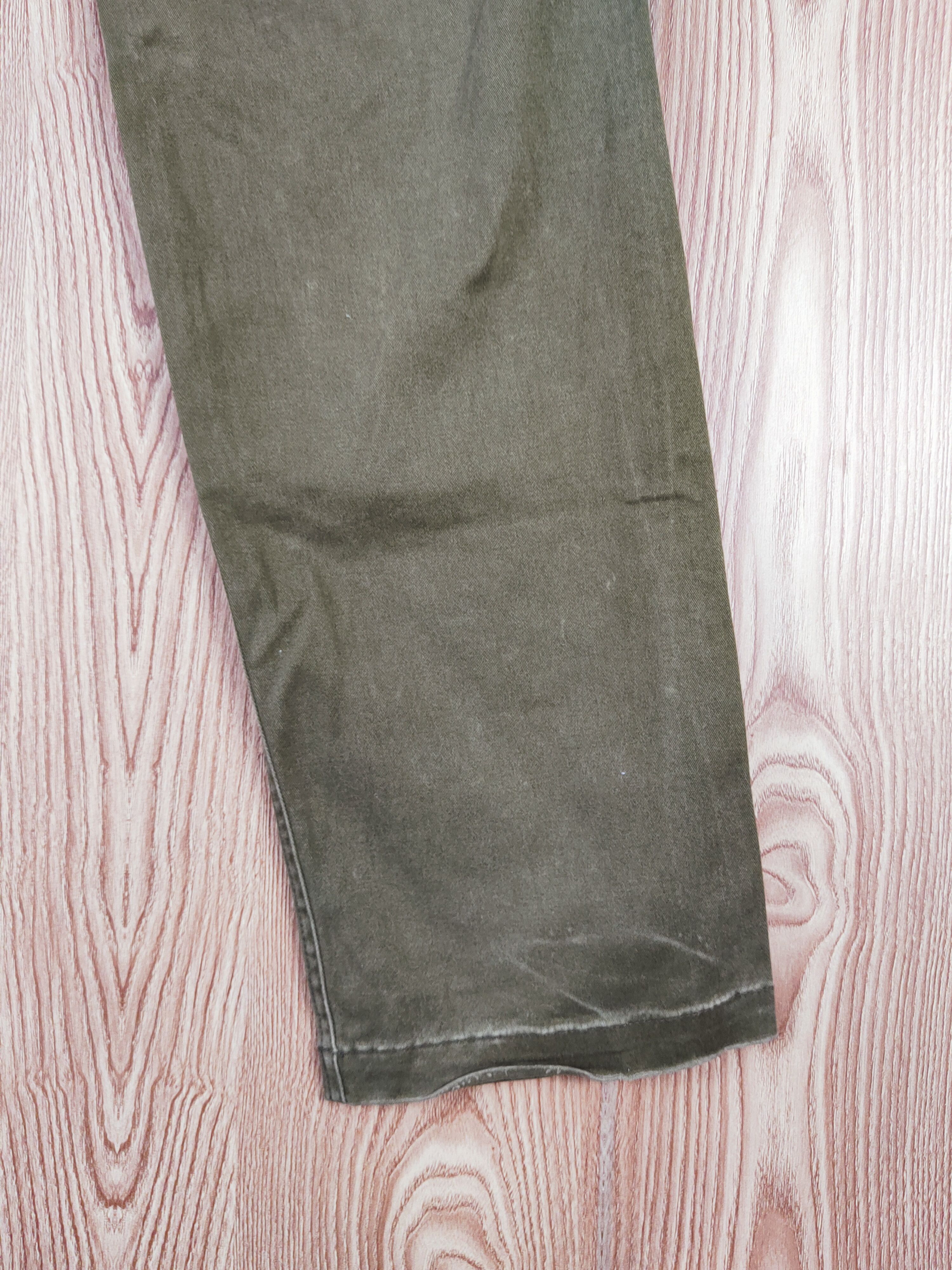 Japanese Brand Russell Athletic Olive Multipocket Cargo Pants #W194 Size US 31 - 12 Thumbnail