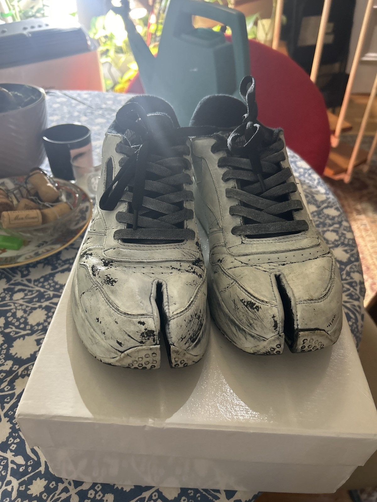 Maison Margiela Reebok Tabi Sneakers | Grailed