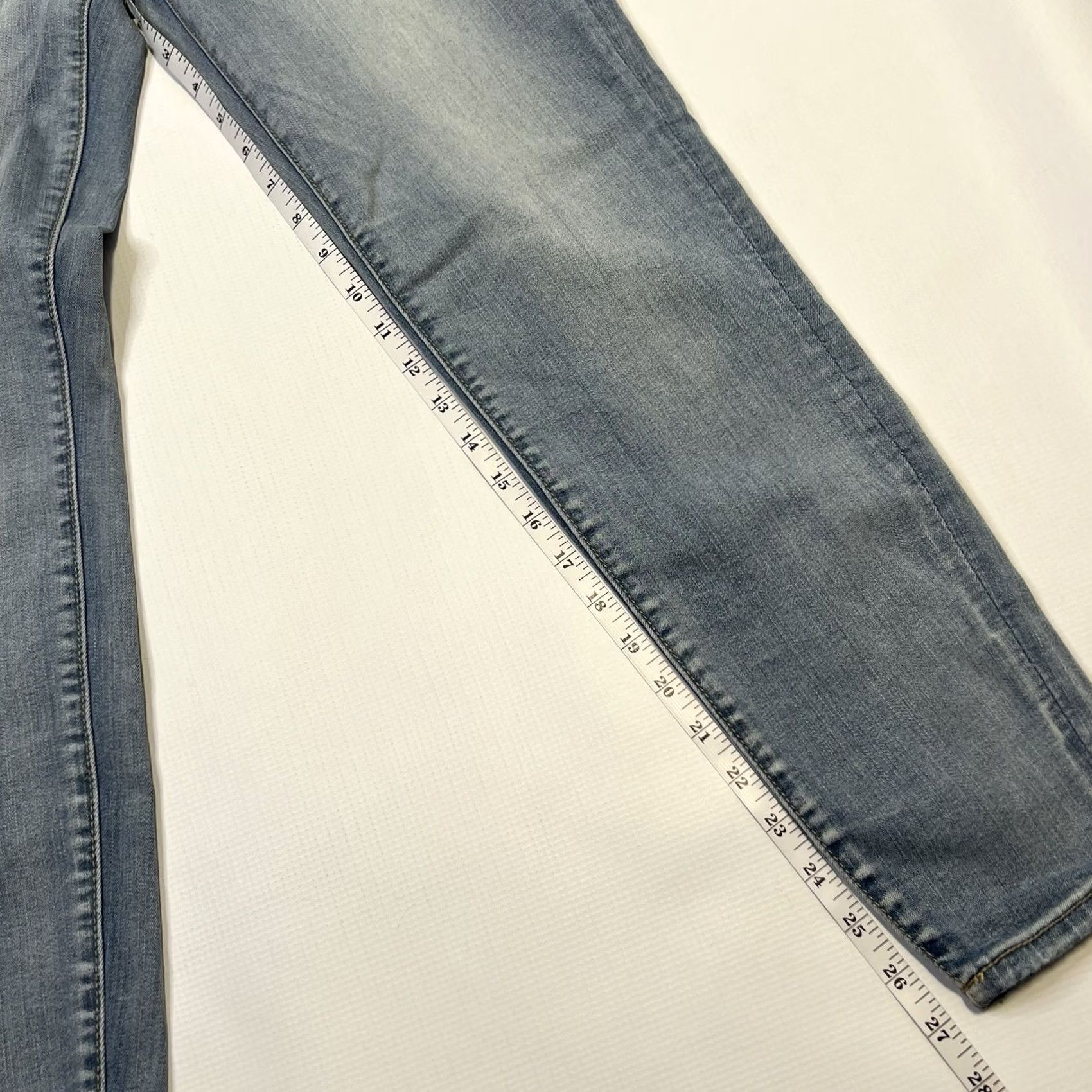 American Eagle Outfitters VINTAGE American Eagle AE Washed Jegging Size 8 Ripped, Super Hi Rise Size 30" / US 8 / IT 44 - 4 Thumbnail