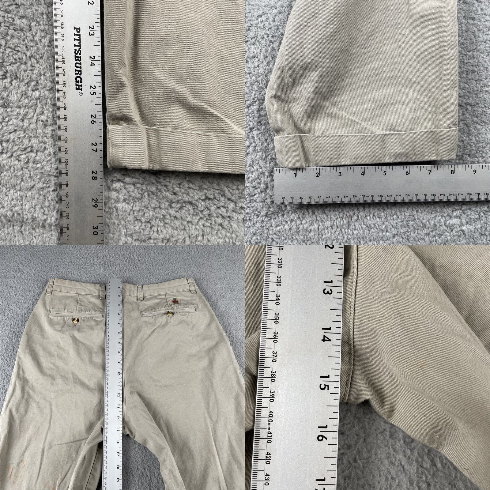 Tommy Hilfiger Vtg Tommy Hilfiger Chino Pants Mens 30x28 Beige Cotton Regular Inseam 28 Athletic Casual Retro Preppy Size US 30 / EU 46 - 11 Thumbnail