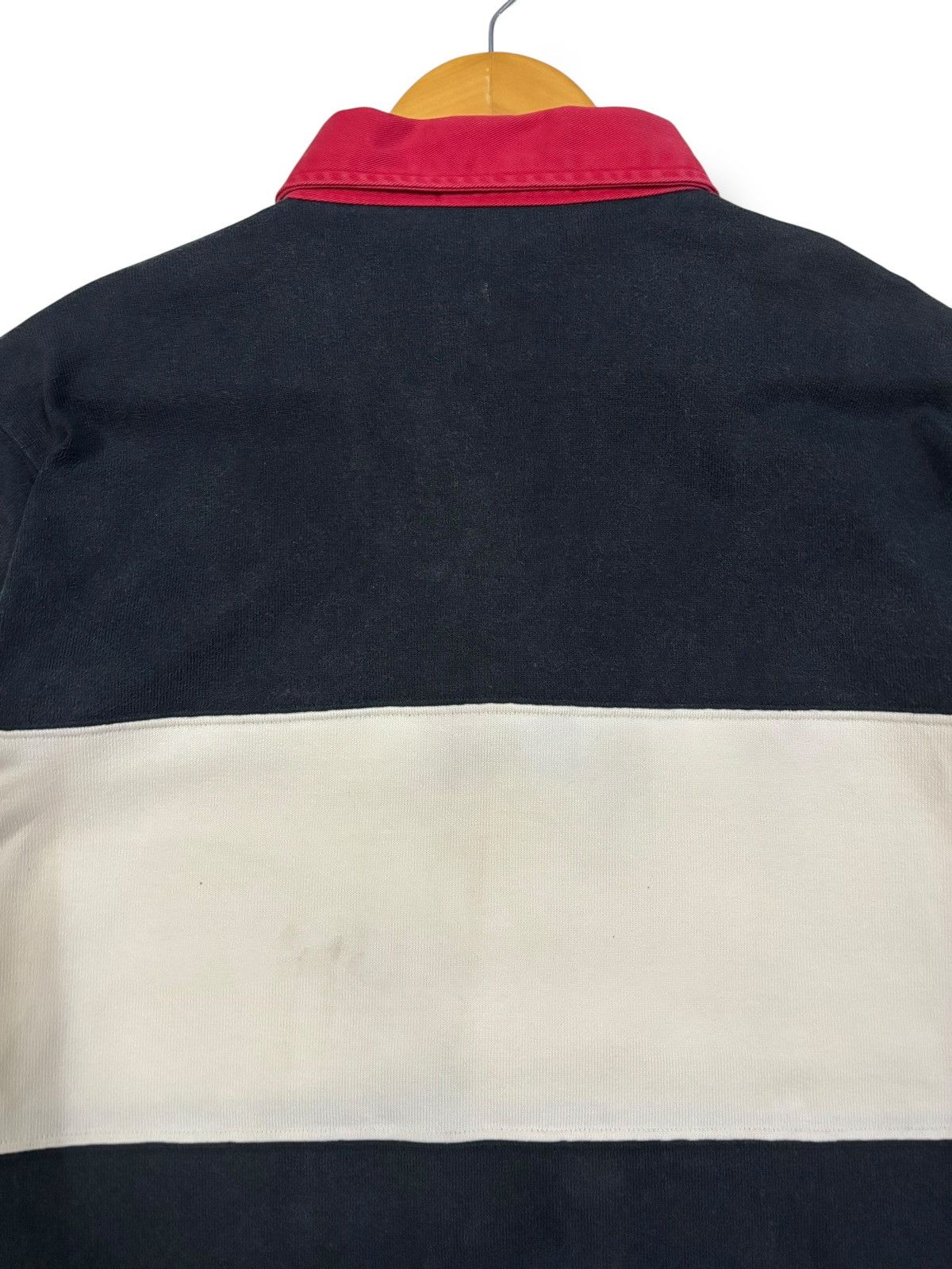 Ralph Lauren Vintage 90s Ralph Lauren Polo Rugby Long Sleeve Shirt Size US L / EU 52-54 / 3 - 14 Thumbnail