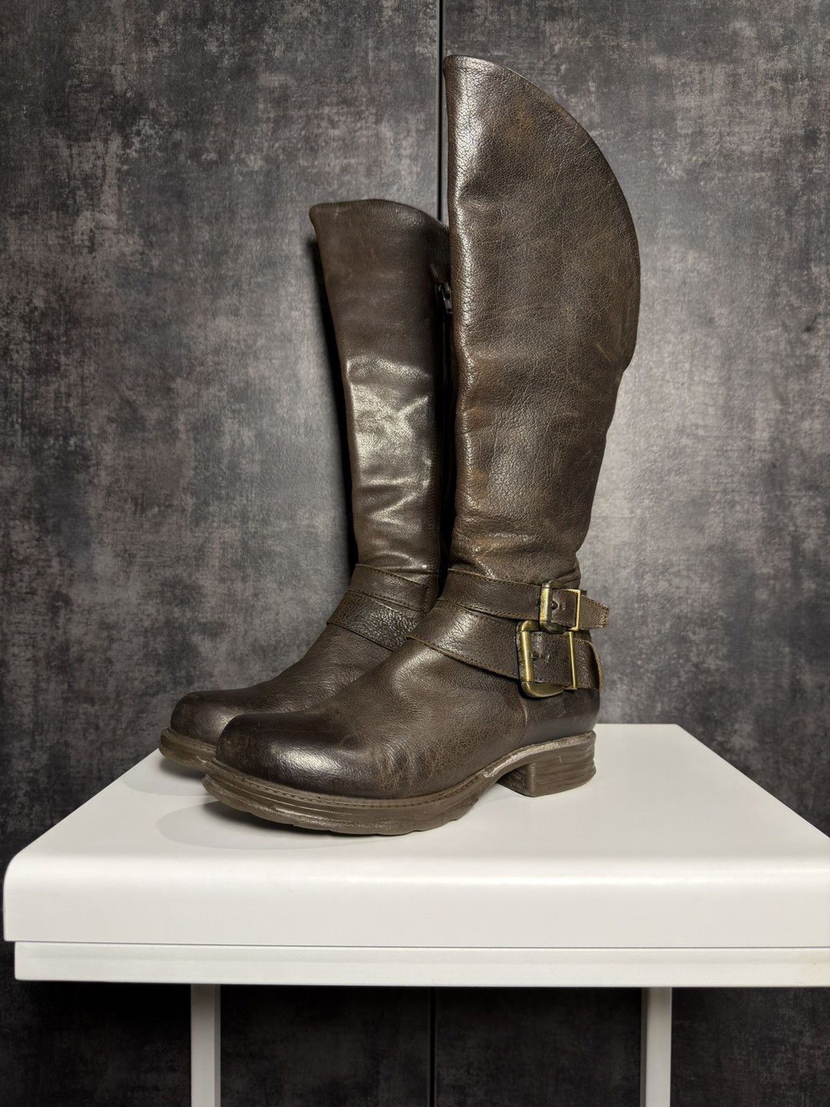 Vintage Vintage Leather Boots AS98 Guidi Balenciaga Dirk Owens Yohji Size US 8 / IT 38 - 7 Thumbnail