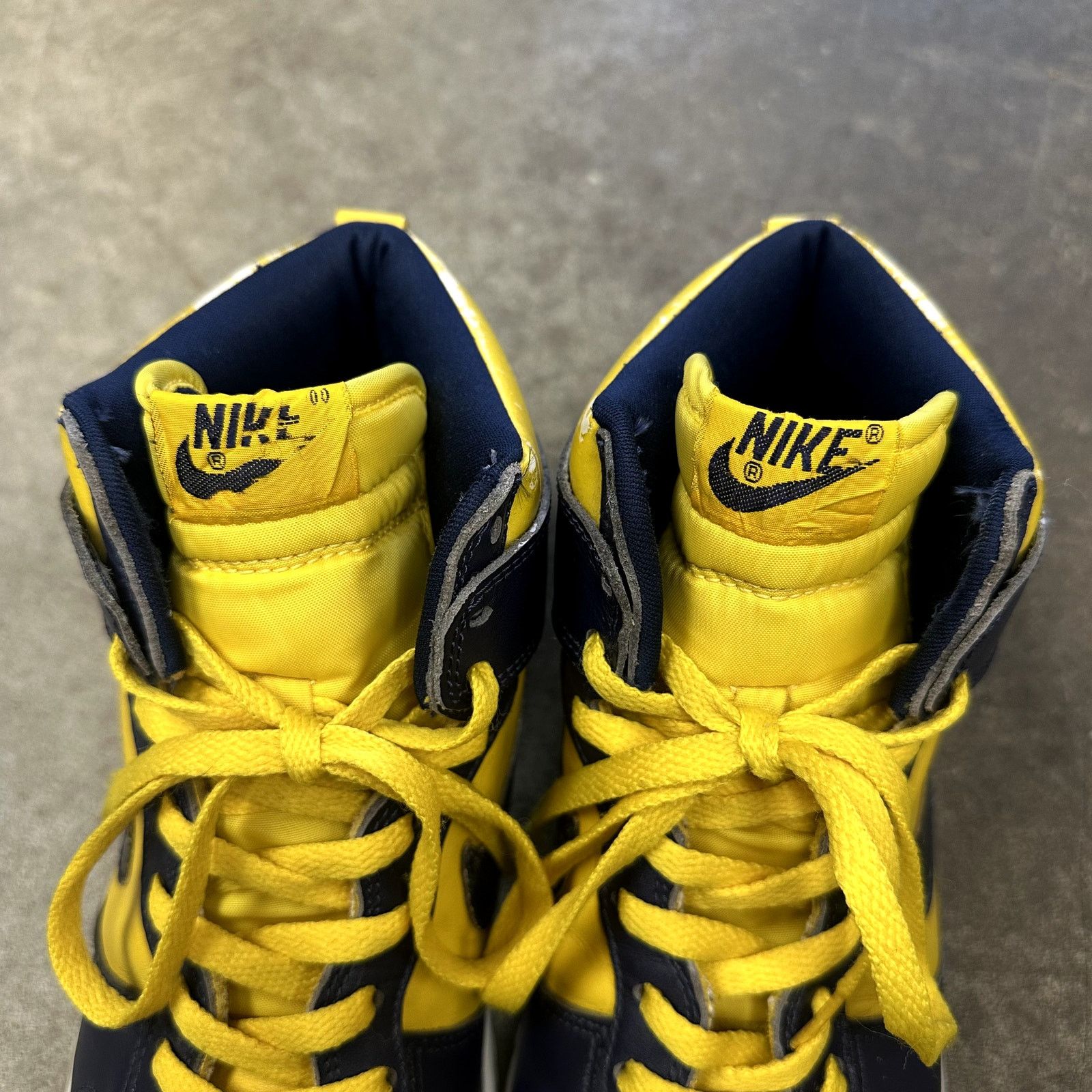 Nike 1999 Nike Dunk Hi 'Michigan' Size US 9 / EU 42 - 5 Thumbnail