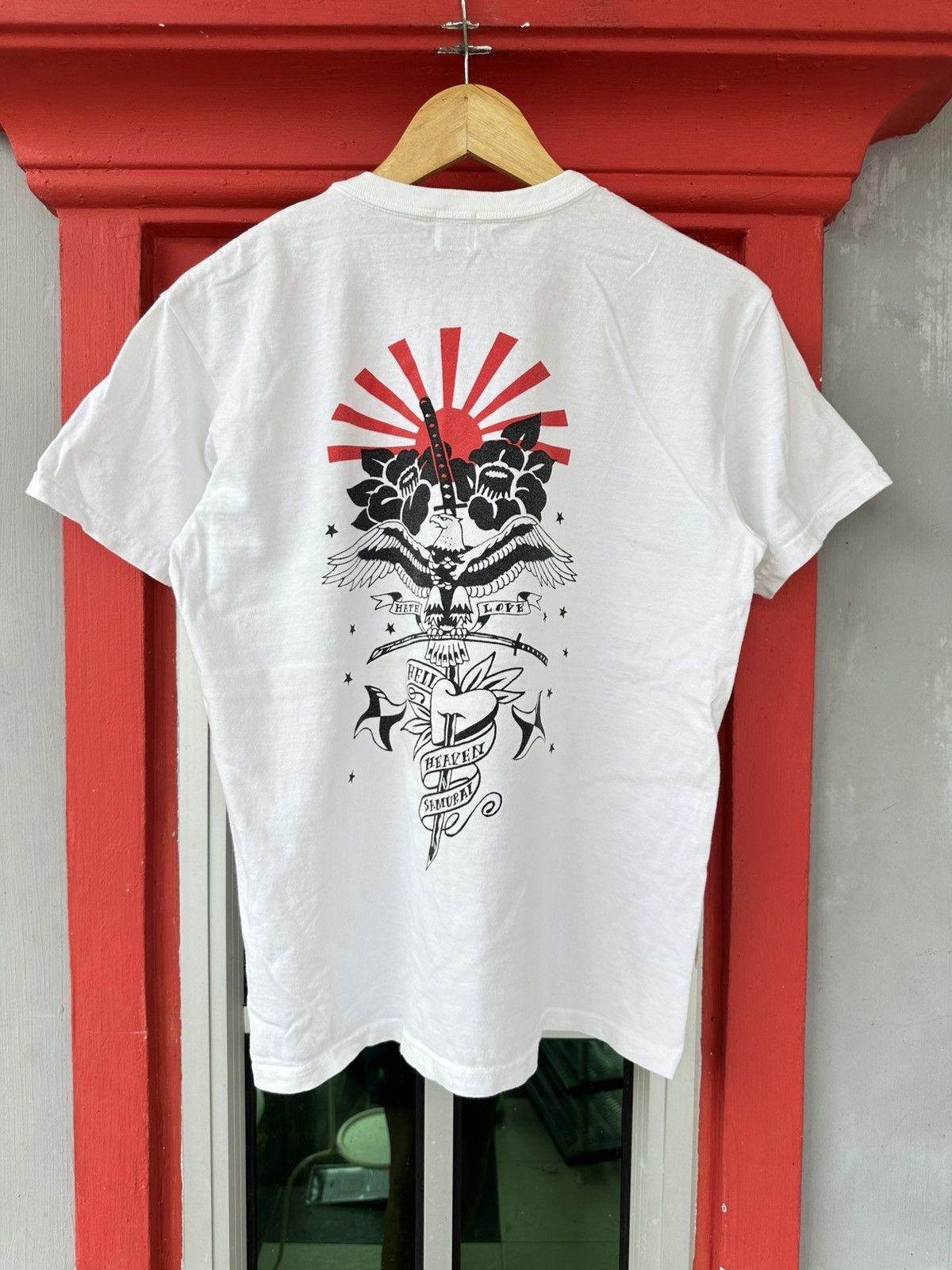 Samurai Jeans Samurai Jeans Hate Love Hell & Heaven Tee Size US M / EU 48-50 / 2 - 1 Thumbnail
