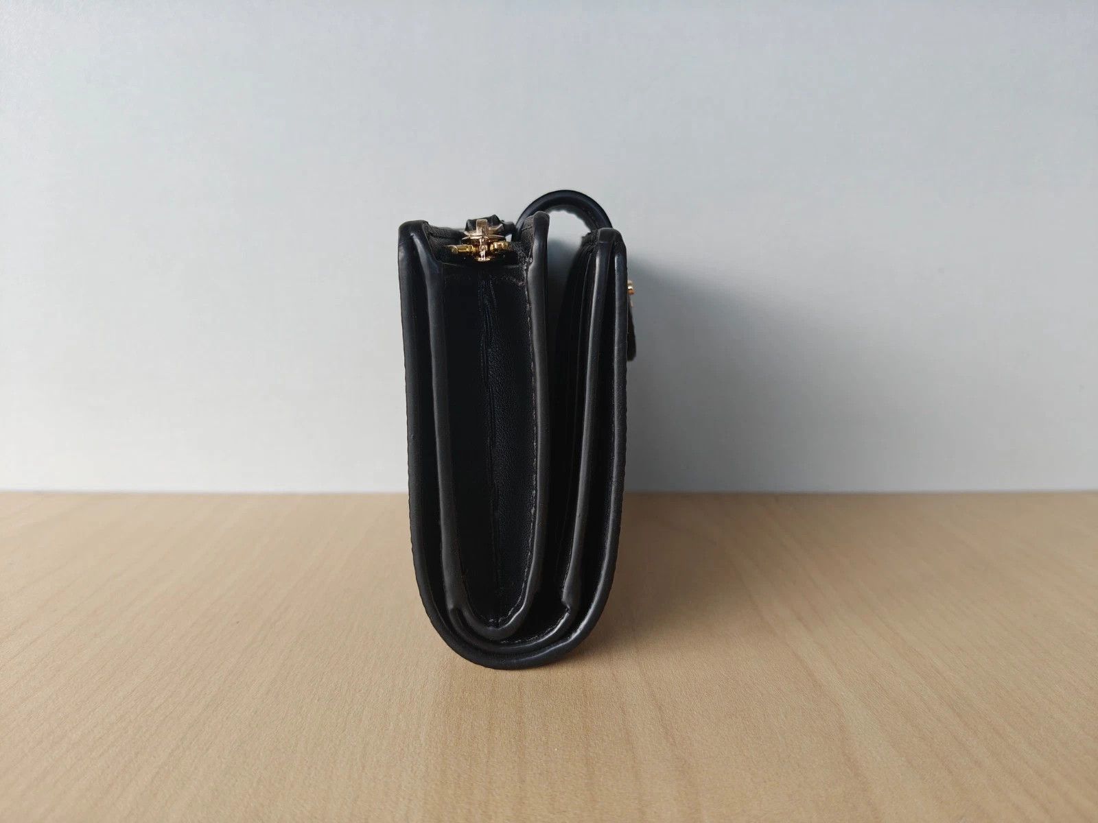 Coach Coach Medium Corner Zip Wallet In Signature T/1005 Size ONE SIZE - 5 Thumbnail