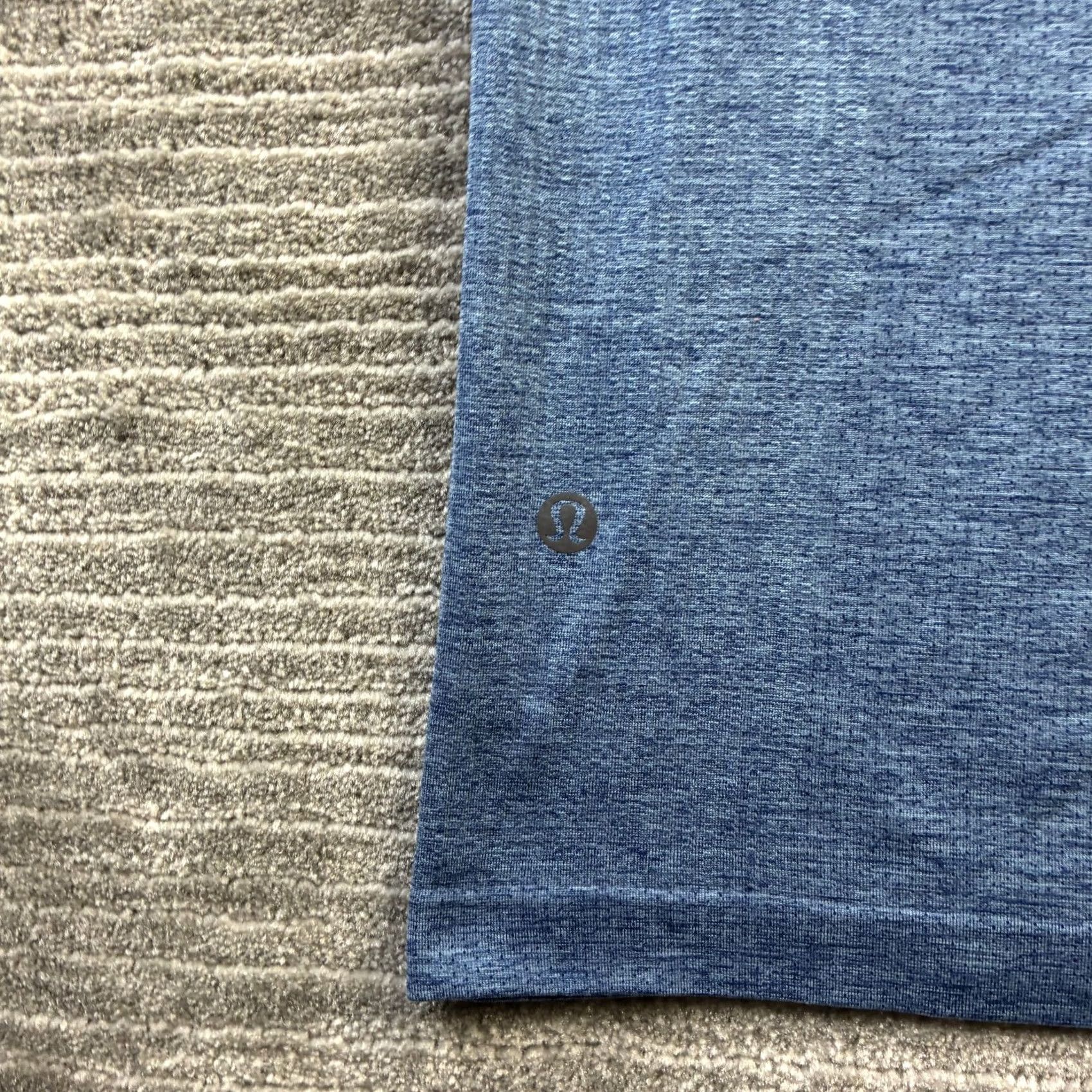 Lululemon Lululemon Polo Shirt Mens L Blue Metal Vent Tech Performance Top Shirt Size US L / EU 52-54 / 3 - 4 Thumbnail