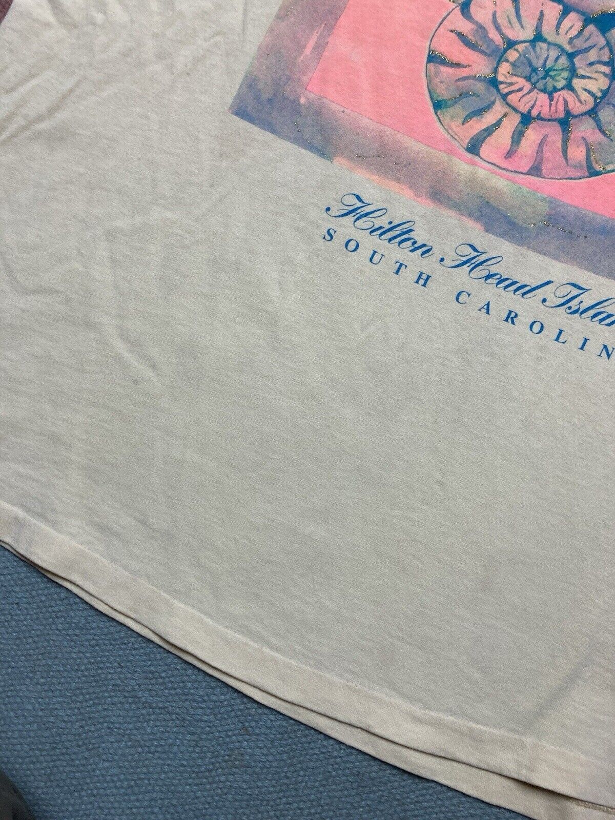 Anvil × Vintage 90s graphic tshirt Hilton head island South Carolina beach L Size US L / EU 52-54 / 3 - 3 Thumbnail