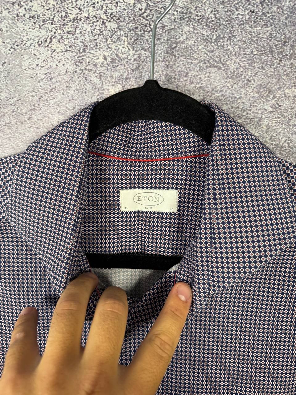 Eton ETON PRINTED SHIRT BUTTON UP MEN'S Size US L / EU 52-54 / 3 - 7 Thumbnail