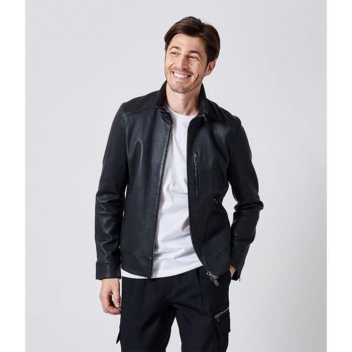 junhashimoto SS2020 junhashimoto Stretch Inner Riders Leather Jacket Size US L / EU 52-54 / 3 - 1 Thumbnail