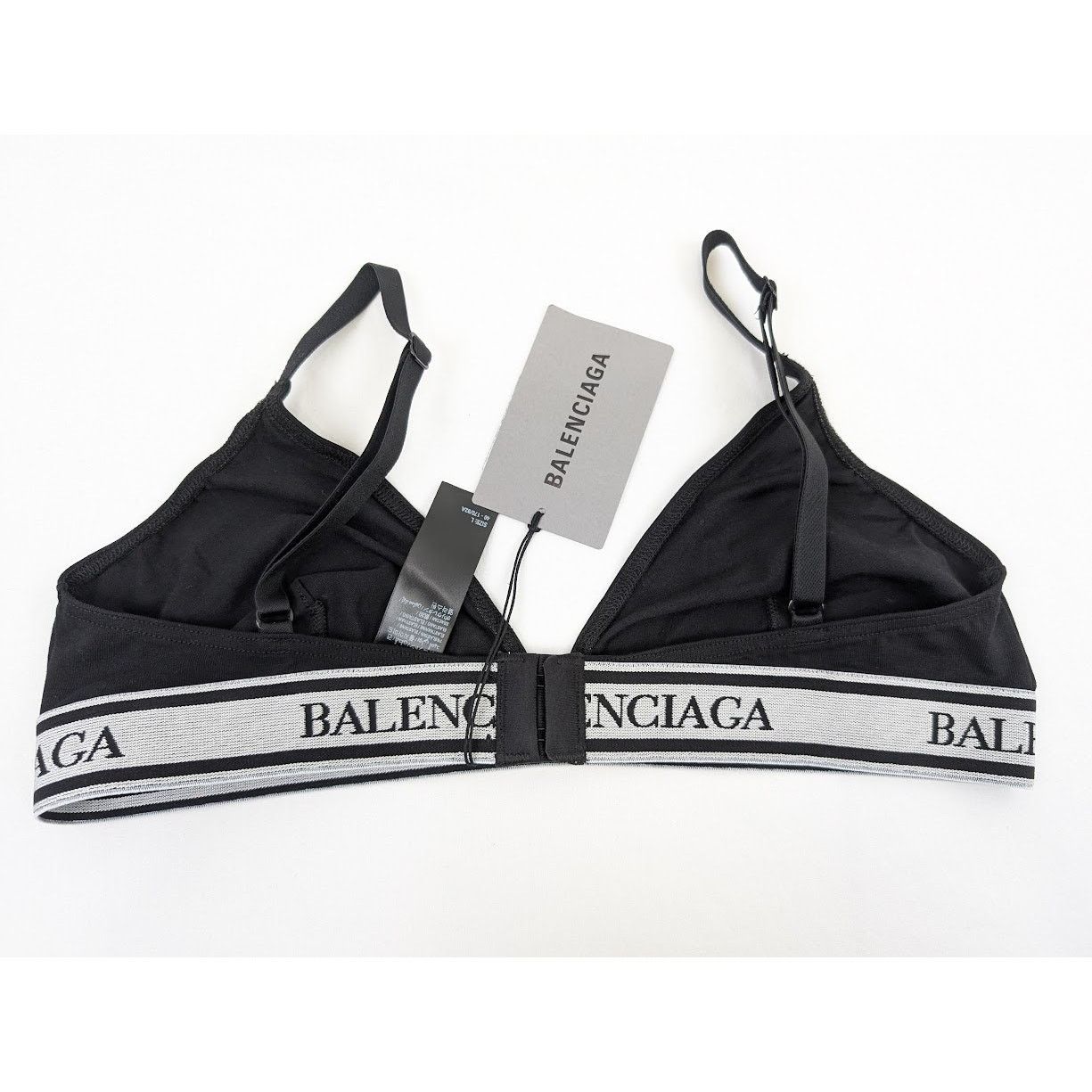 Balenciaga o1rshd1 Size: L / Elastic Bra In Black Size ONE SIZE - 7 Thumbnail