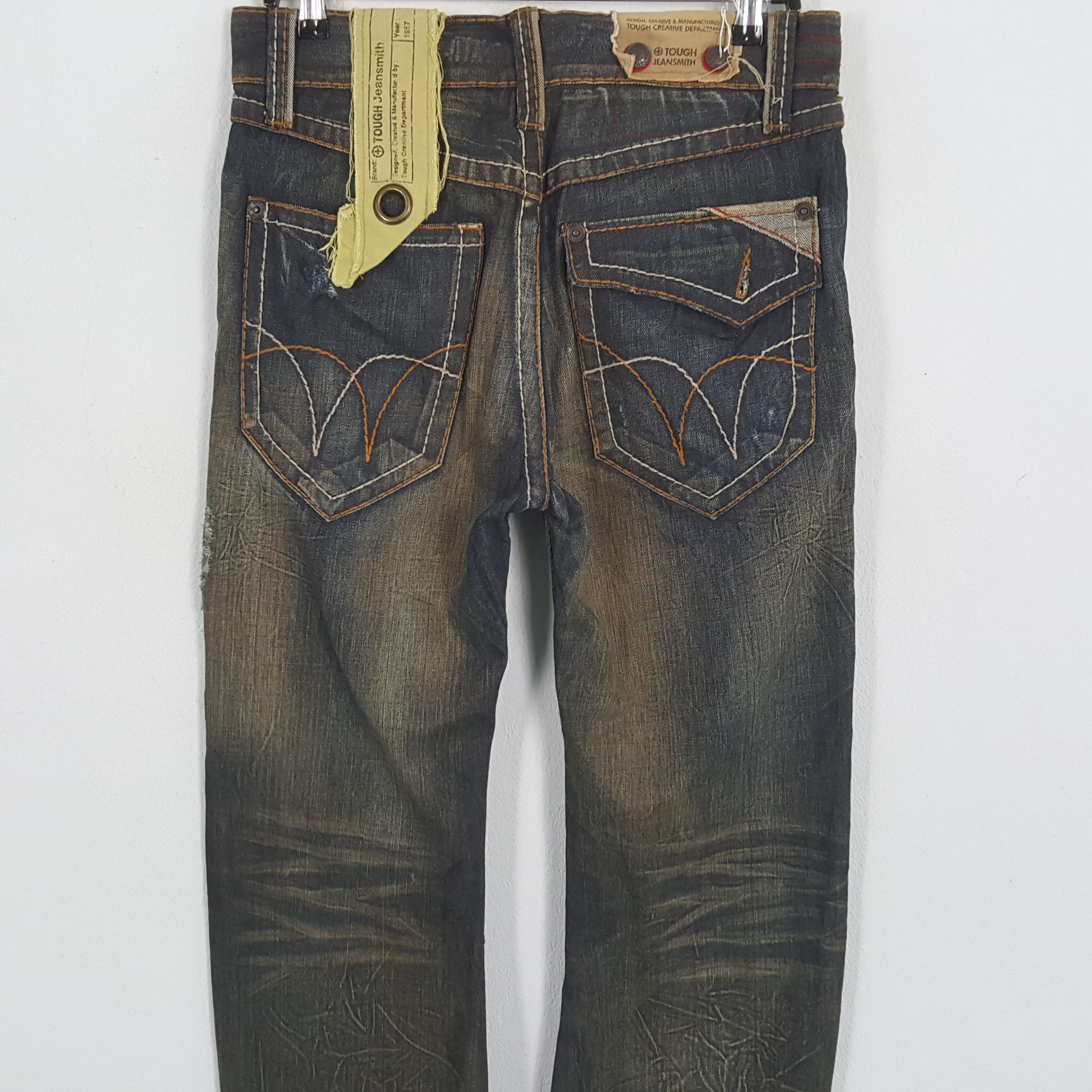 Vintage TOUGH JEANSMITH Streetwear Style Jeans Size US 31 - 5 Thumbnail