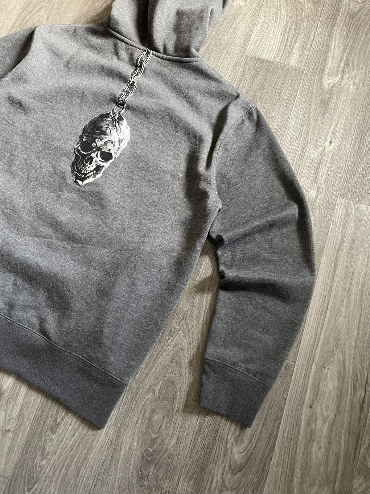 No Fear Vintage No Fear Skulls Graphic Print Zip Up Hoodie Y2K Rap Size US M / EU 48-50 / 2 - 19 Thumbnail