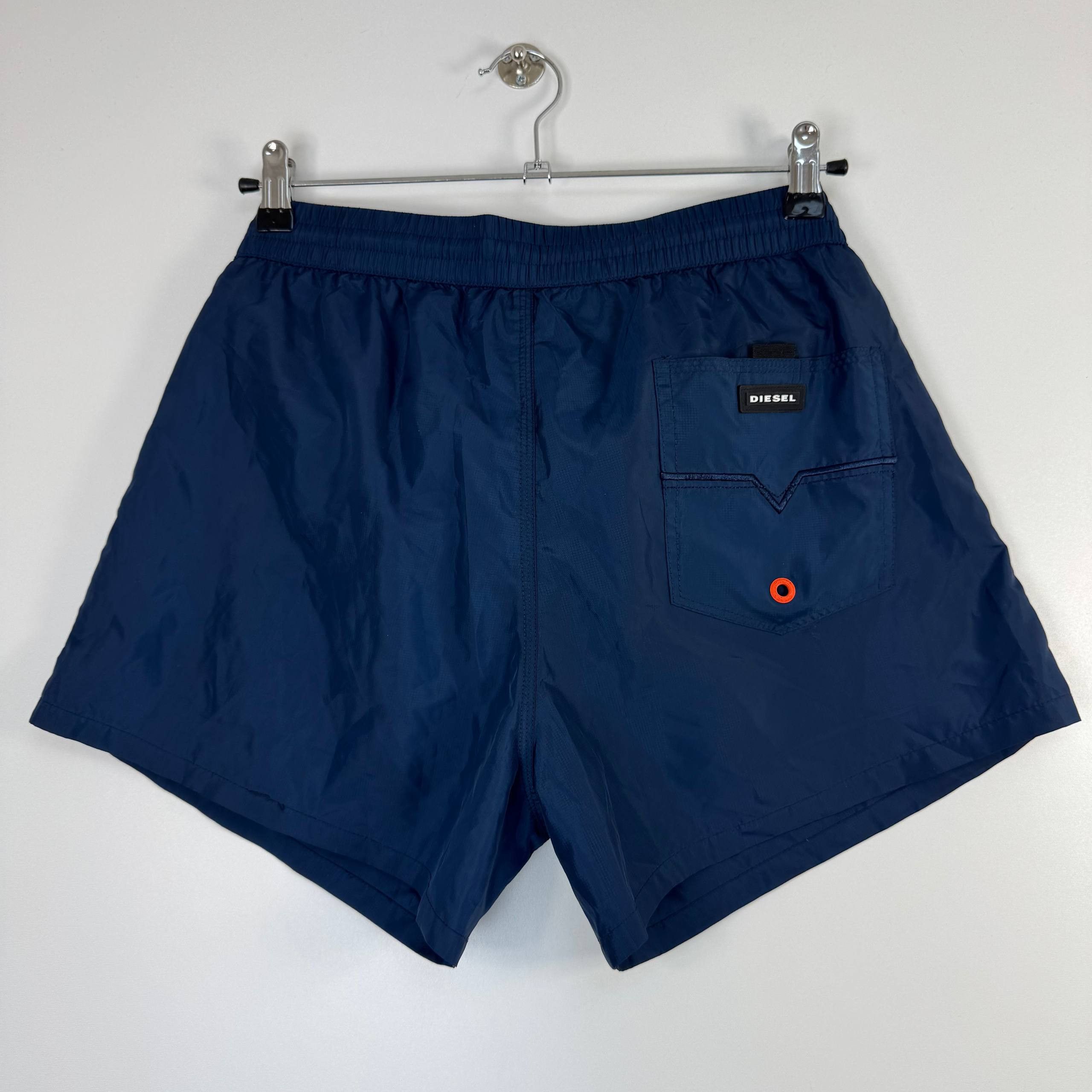 Diesel Diesel Swim Shorts Navy Orange Mens Size L Size US 36 / EU 52 - 6 Thumbnail