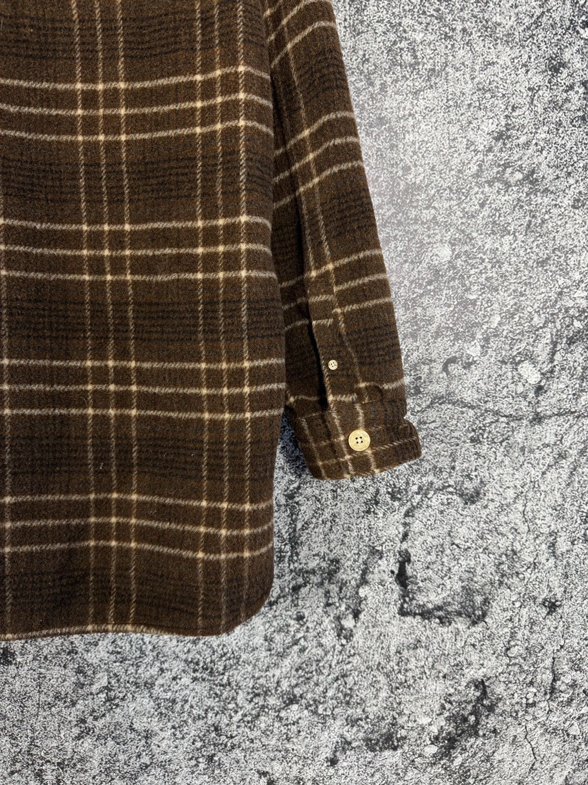 Allsaints Allsaints Nikko Long Sleeve Overshirt Heavyweight Shirt Sz M Size US M / EU 48-50 / 2 - 14 Thumbnail
