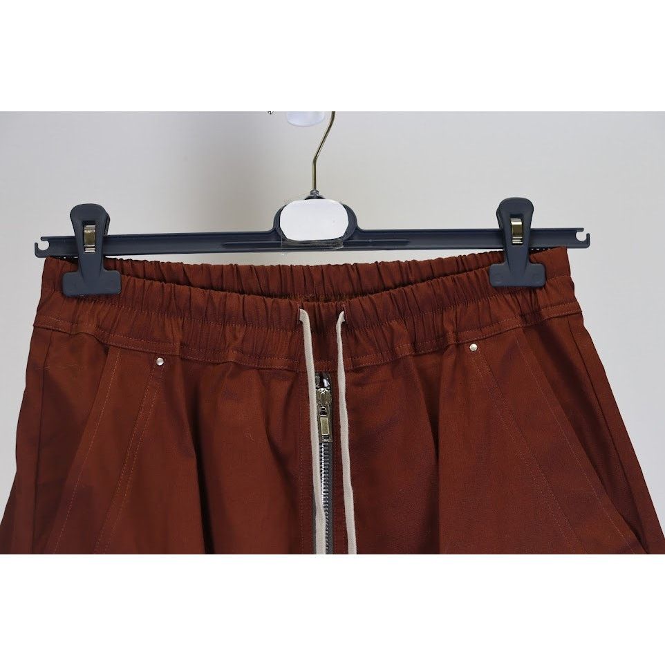 Rick Owens o1rshd1 Trousers Pants in Burgundy Size US 32 / EU 48 - 2 Thumbnail