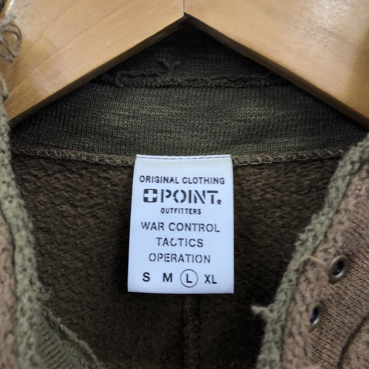 Japanese Brand Joy Japan Military Inspired Chore Cardigan Sweater Size US L / EU 52-54 / 3 - 11 Thumbnail