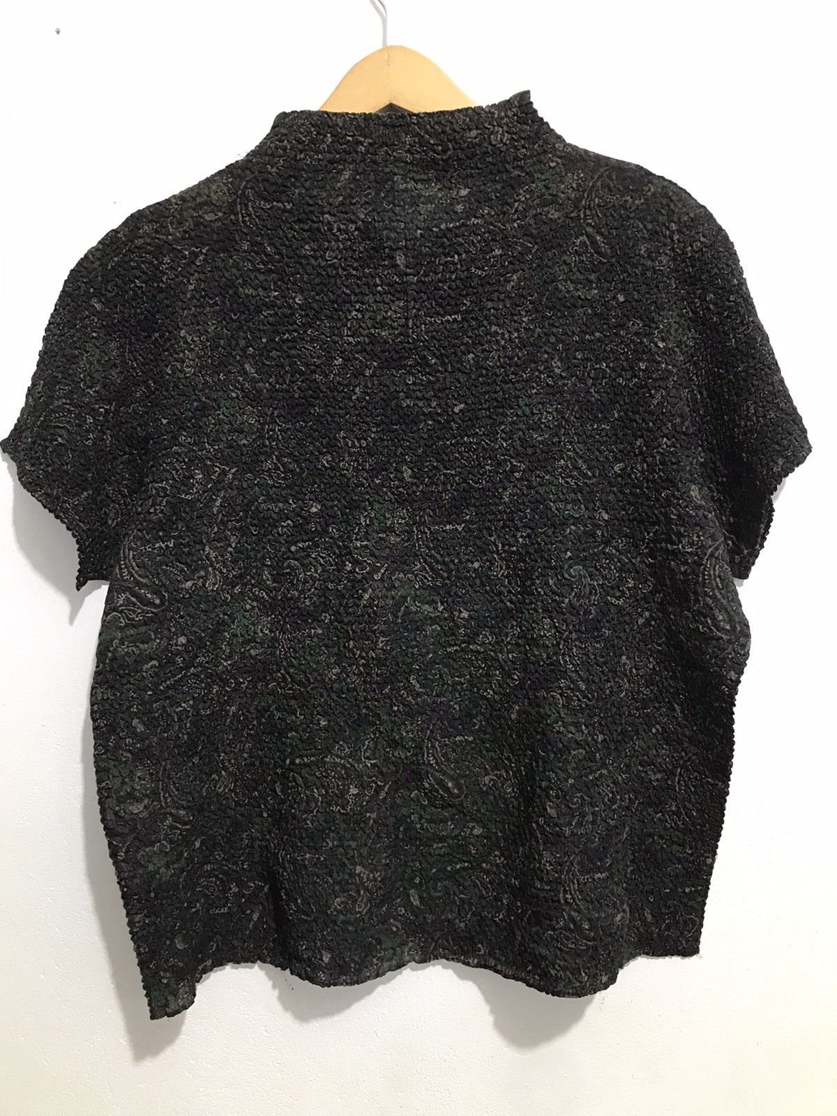 Issey Miyake Undefined Japan Pleated Shirt bandana Issey style Size US M / EU 48-50 / 2 - 5 Thumbnail