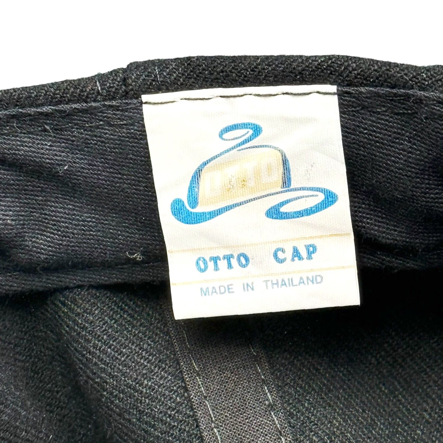 Vintage VINTAGE Otto Two Tone Snapback Hat Black Olive / GT BMX Theme 80s 90s Bicycles Mens Adjustable Cap Size ONE SIZE - 5 Thumbnail