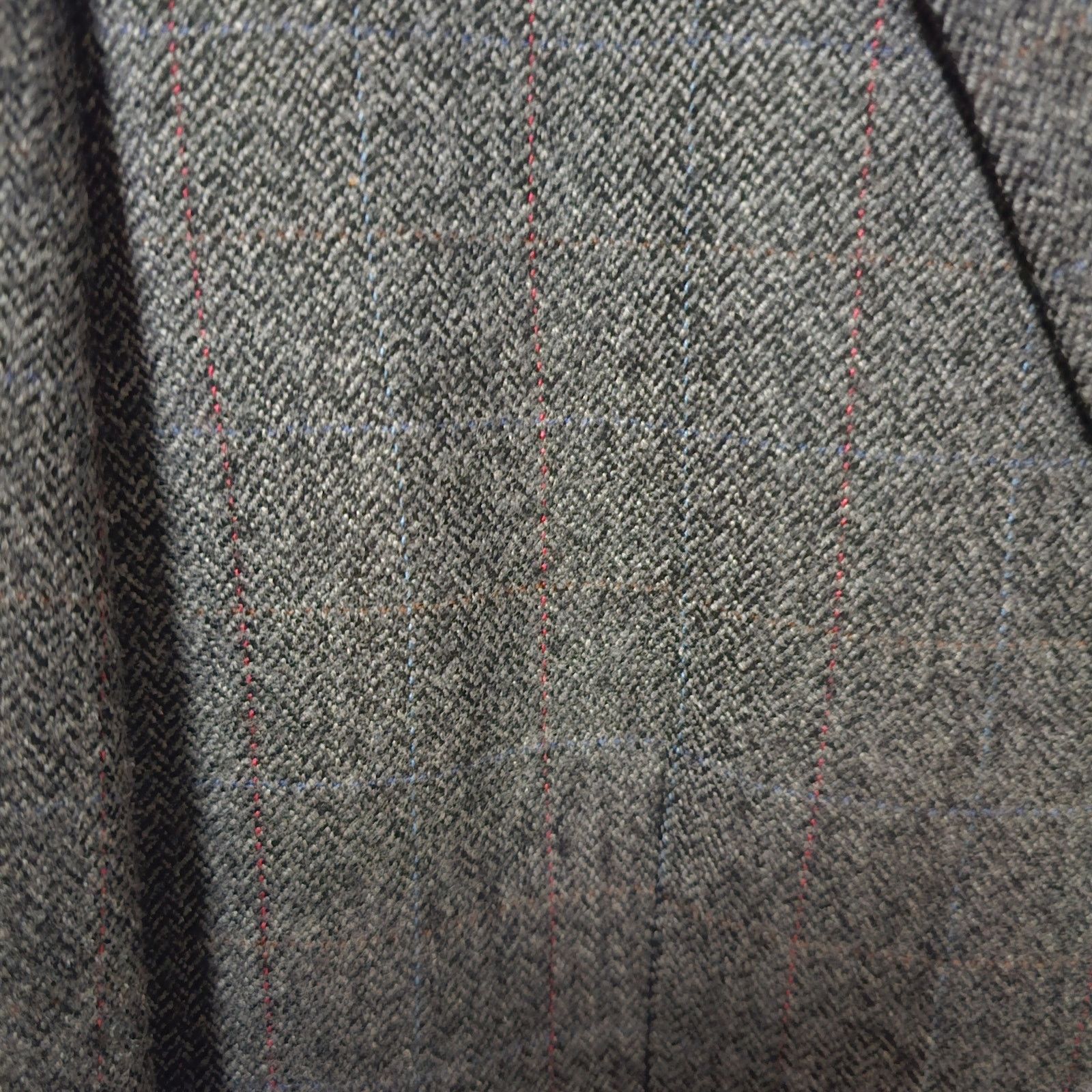 Club Room Men's Club Room Wool Cashmere Blend Suit Jacket Size 43R Size 42R - 4 Thumbnail