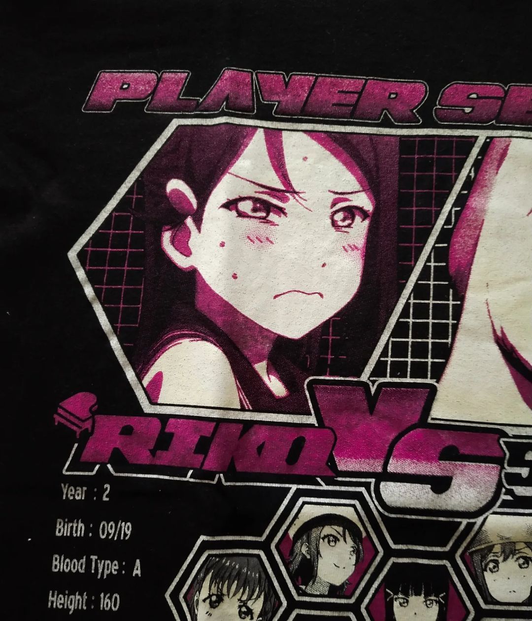 Anime × Japanese Brand Love Live Sunshine! Riko Sakurachi Anime Idol Tee Cospa Size US L / EU 52-54 / 3 - 3 Thumbnail