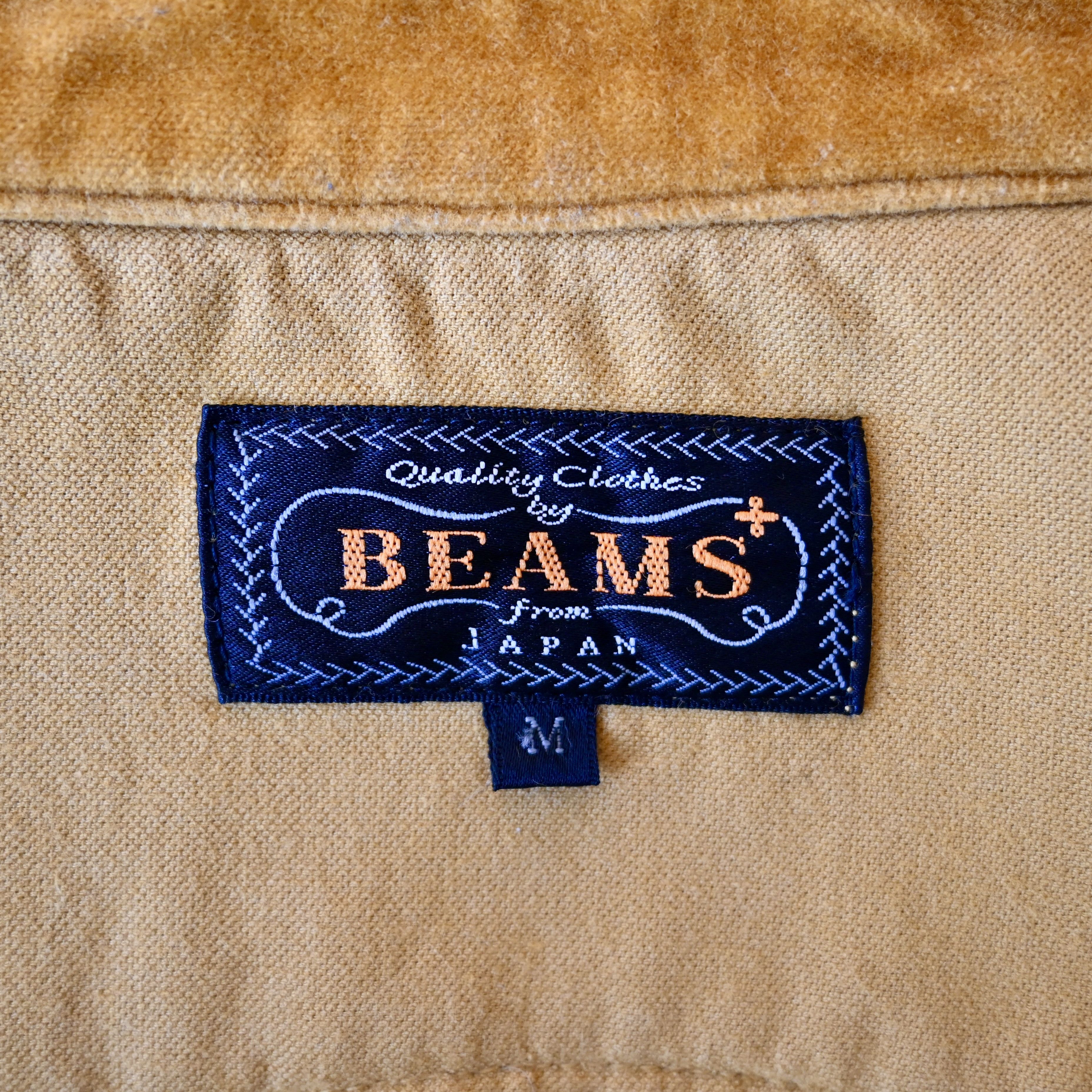 Beams Plus BEAMS Plus cotton velveteen western shirt, full pearl snap Size US M / EU 48-50 / 2 - 15 Thumbnail