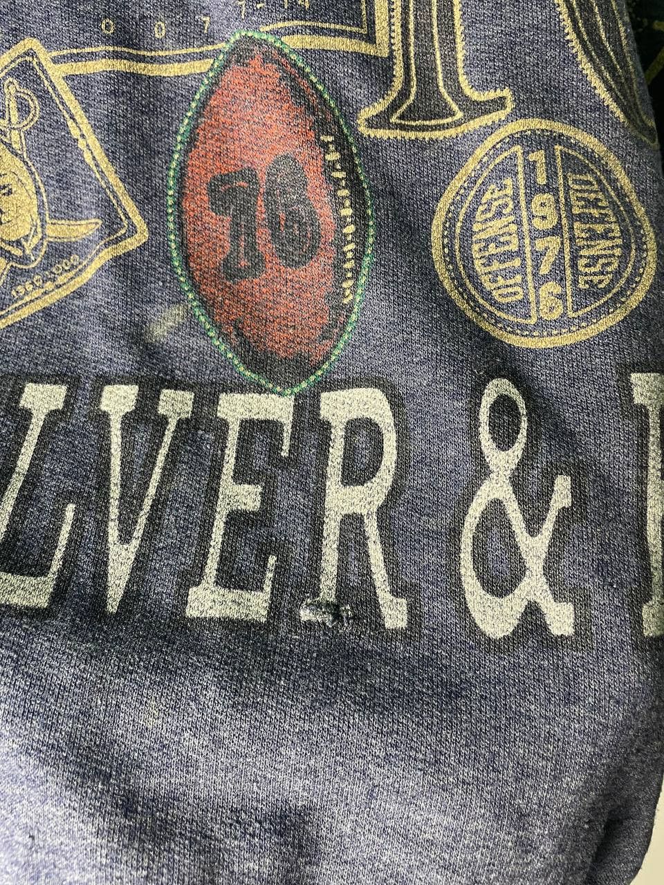 NFL Vintage 90s LA Los Angeles Raiders NFL Crewneck Sweatshirt Size US L / EU 52-54 / 3 - 3 Thumbnail