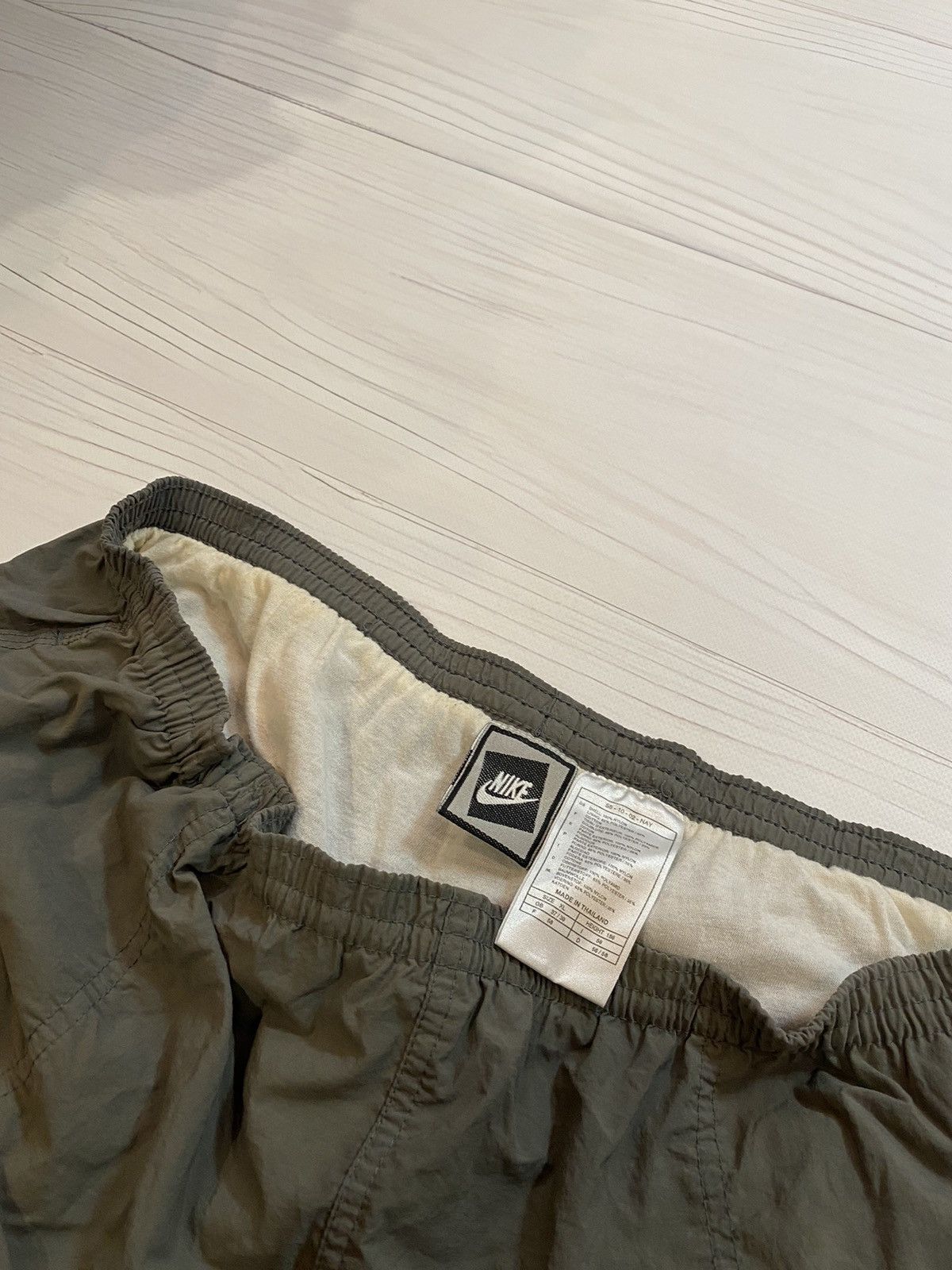 Nike × Vintage Vintage 90’s Nike y2k nylon shorts Size US 37 - 8 Thumbnail