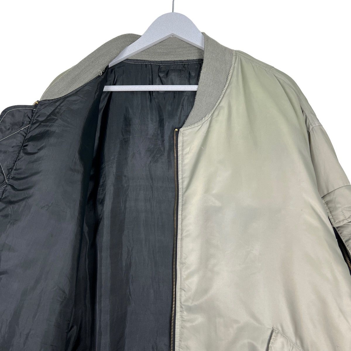 Japanese Brand 🔥 RARE RIOT RIOT MA-1 DESTROY BOMBER JACKET Size US XXL / EU 58 / 5 - 10 Thumbnail