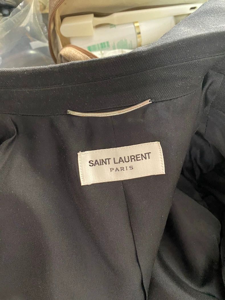 Saint Laurent Paris Saint Laurent Paris YSL Men's Blazer with Gold Buttons-250 Size US M / EU 48-50 / 2 - 2 Thumbnail
