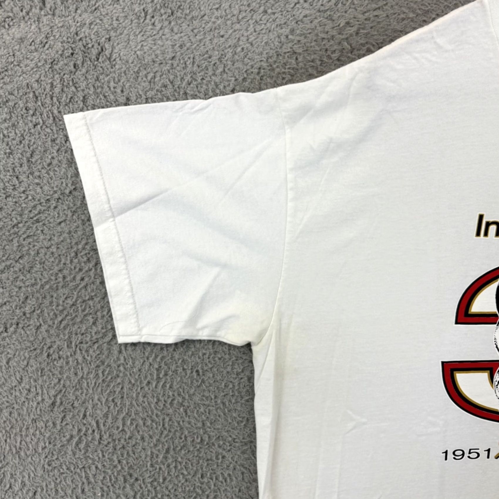 Chase Authentics VINTAGE Nascar Dale Earnhardt Shirt Mens XL White Short Sleeve Racing 90s Sport Size US XL / EU 56 / 4 - 4 Thumbnail