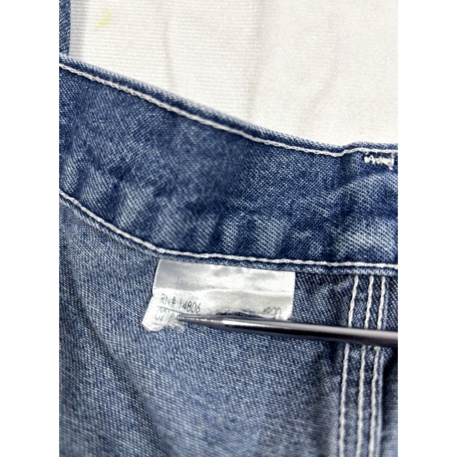Carhartt Carhartt Jeans Loose Fit Carpenter 40x28 Blue Denim Utility Workwear Medium Wash Men Regular Jeans Denim Blue 40x28 Wide 5-Pocket USA Cowboy Vintage? Size US 40 / EU 56 - 5 Thumbnail