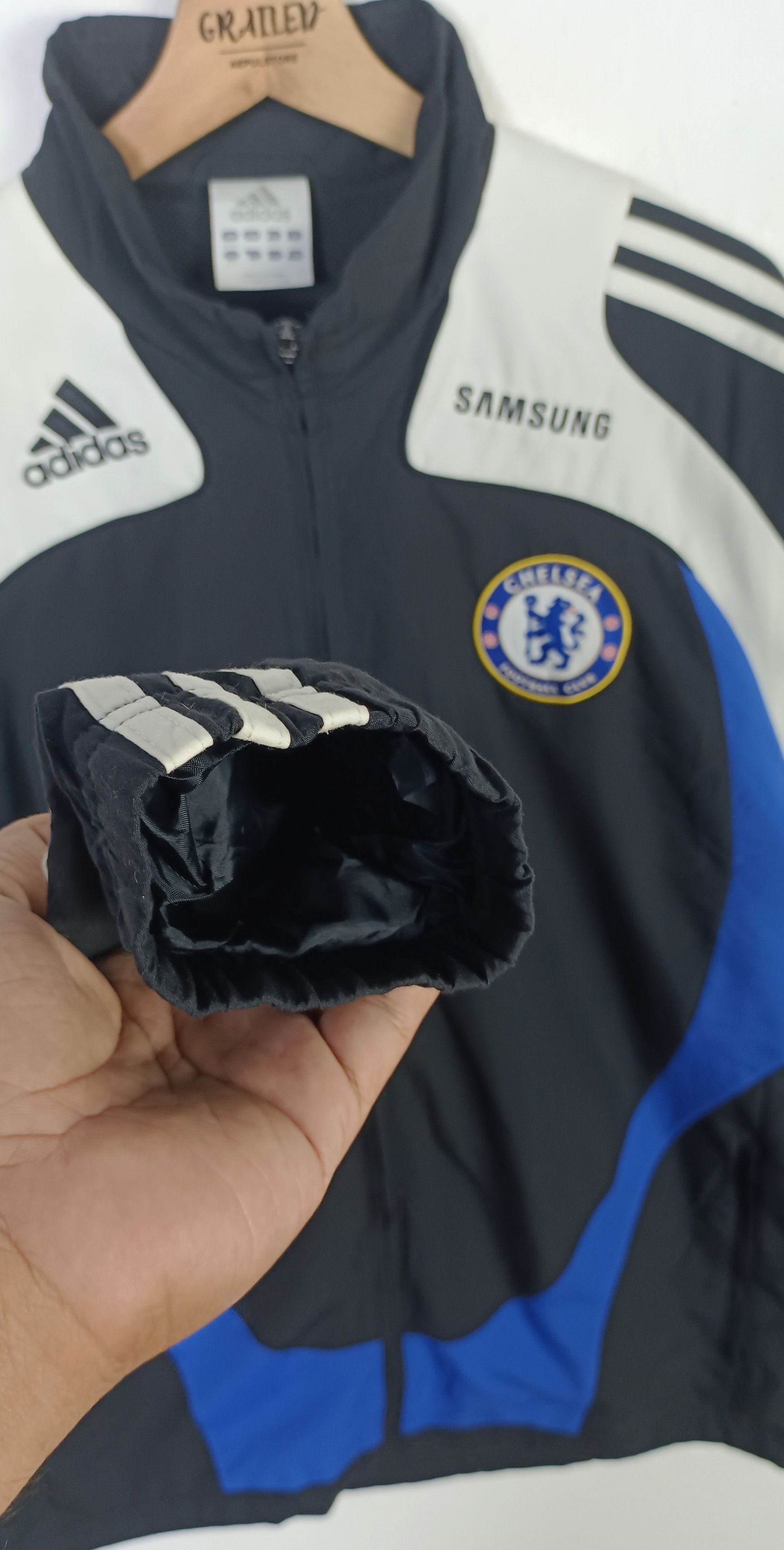 Adidas Vintage Chelsea Track Jacket Adidas size L Samsung Mobile Size US L / EU 52-54 / 3 - 8 Thumbnail