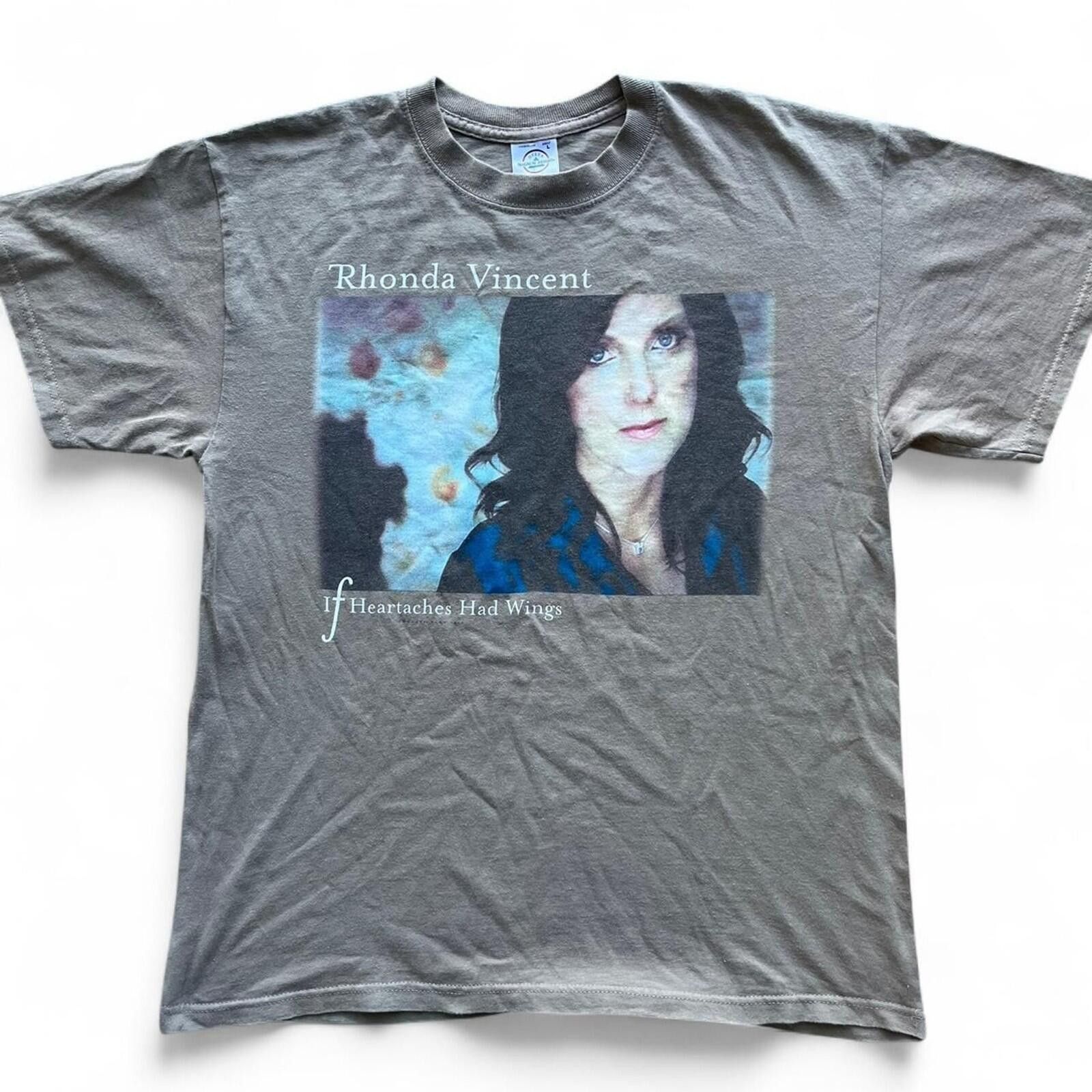 Other Rhonda Vincent If Heartaches Had Wings Vintage T-Shirt Size ONE SIZE - 1 Thumbnail