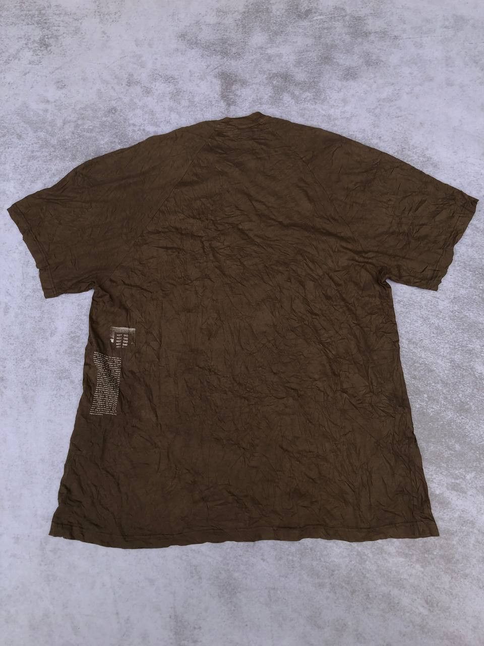 NILOS Nilos 'NOT SAD' SS19 LIMITED EDITION OVERSIZE TEE Size US M / EU 48-50 / 2 - 8 Thumbnail