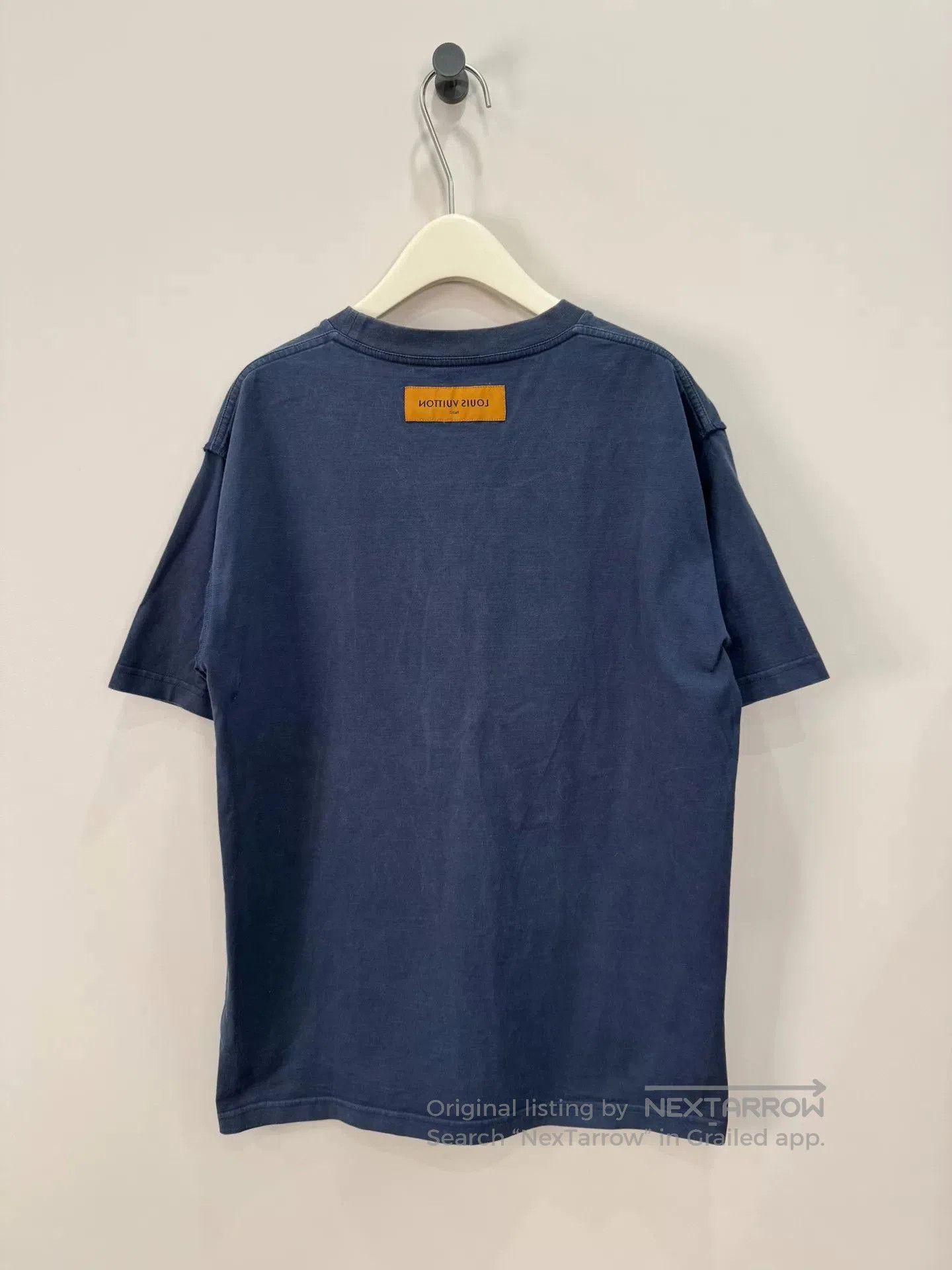 Louis Vuitton Louis Vuitton Logo Short Sleeve T-Shirt. Size US XL / EU 56 / 4 - 2 Thumbnail