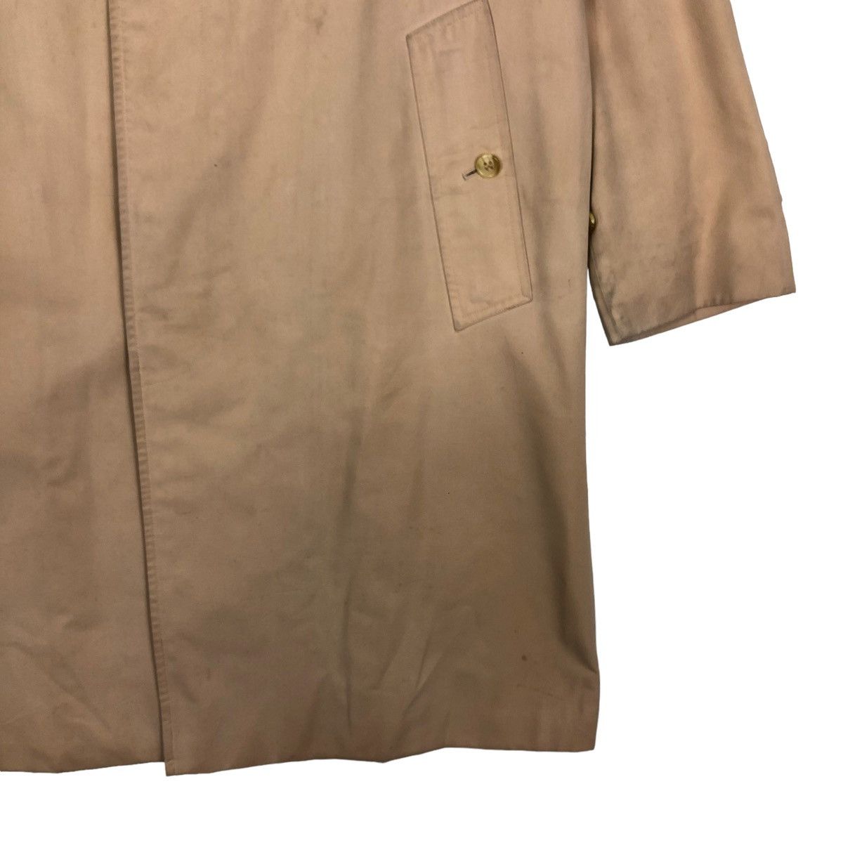 Burberry 🔥Vtg Long Jacket Burberrys Made in England Lane Crawford Ltd Size US M / EU 48-50 / 2 - 6 Thumbnail